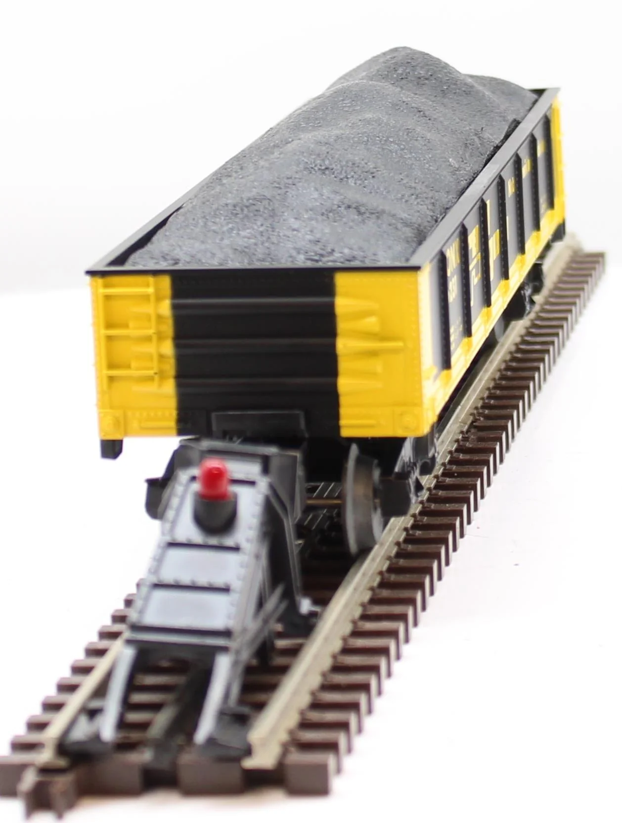 Lionel 6-6231 Railgon Gondola 6231 w Coal Load O SCALE Used Damaged Box - Image 3