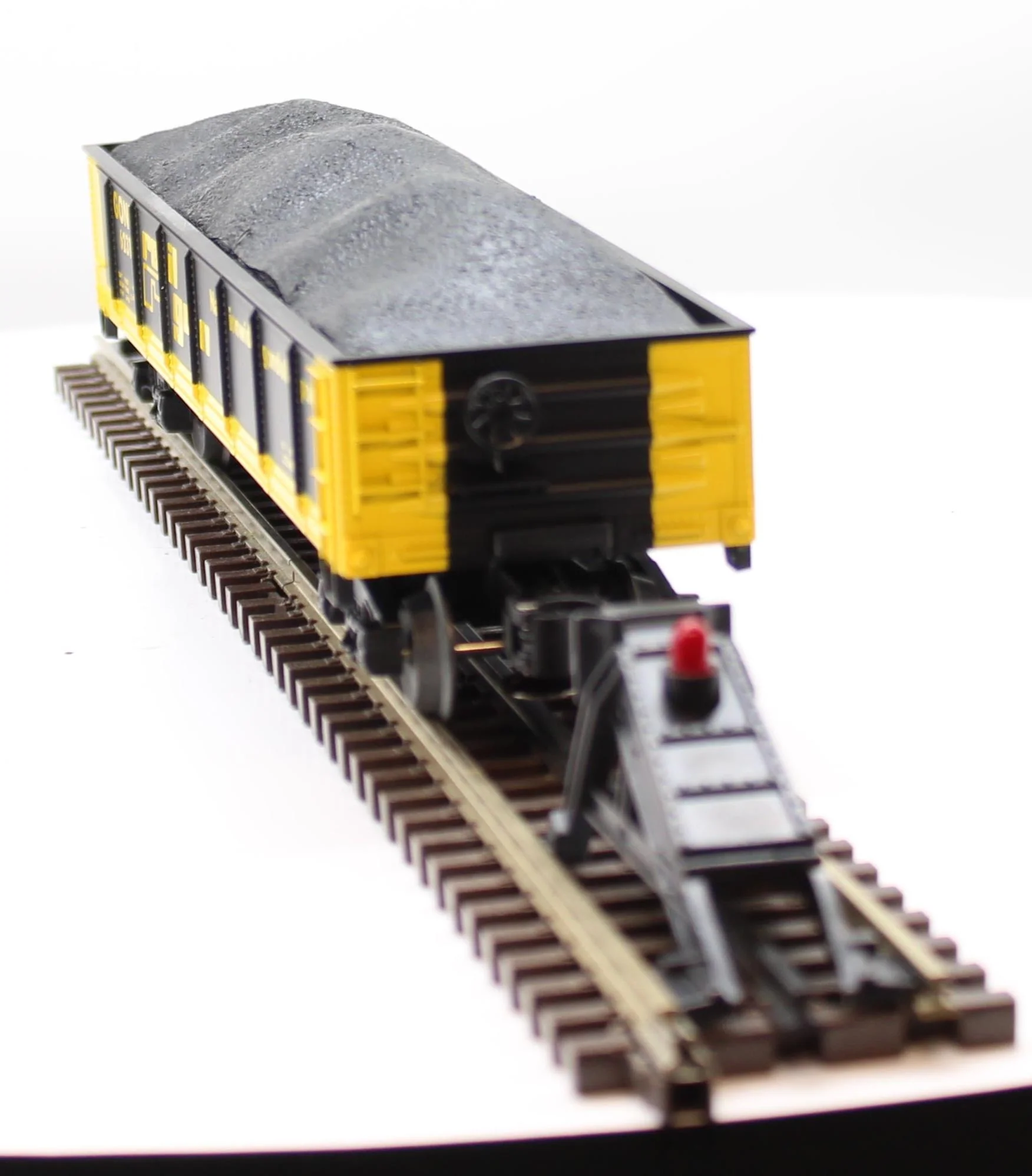 Lionel 6-6231 Railgon Gondola 6231 w Coal Load O SCALE Used Damaged Box - Image 5