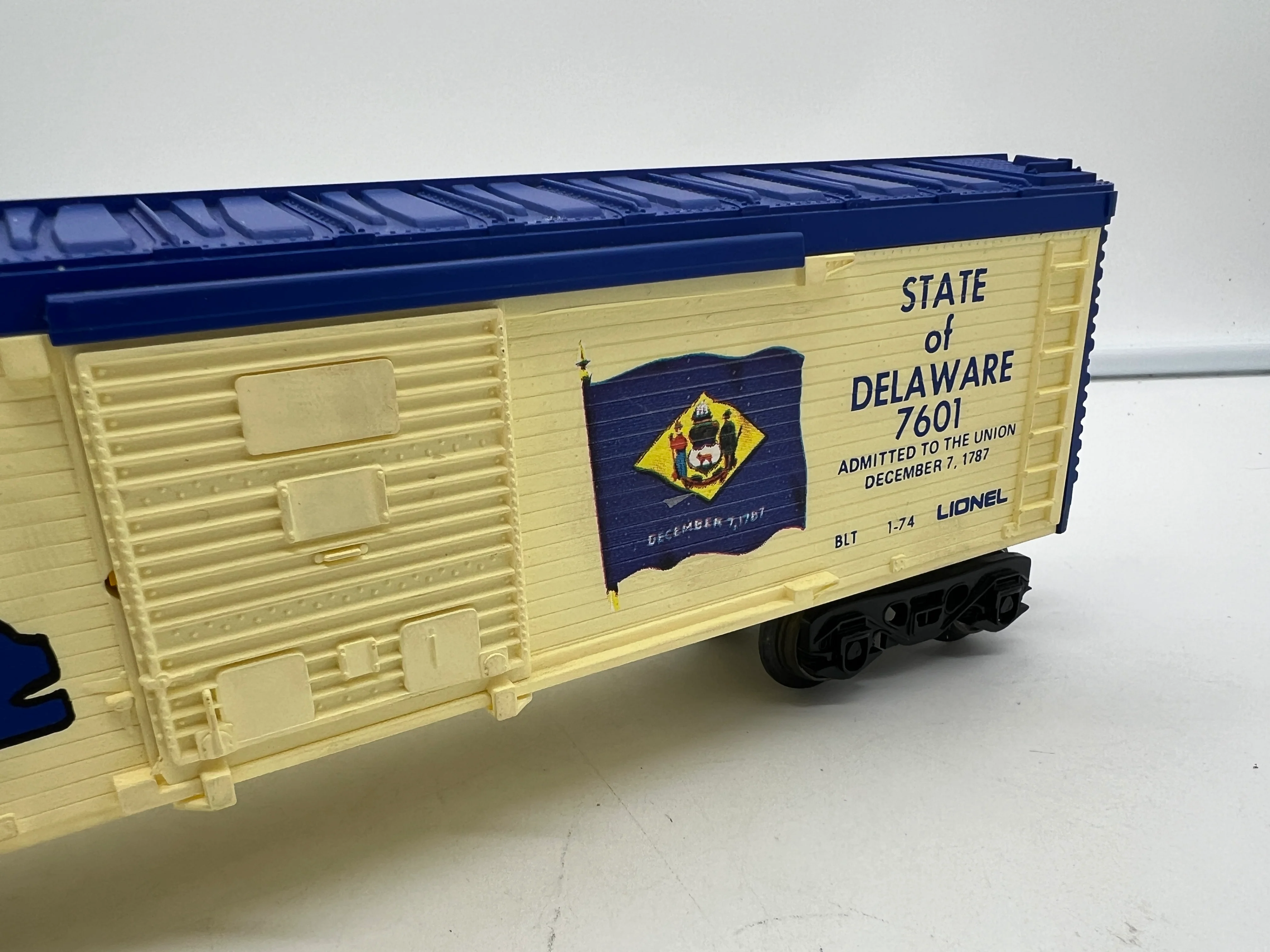 Lionel 6-7601 - Spirit of '76 State of Delaware box car train O SCALE Like New - Image 4