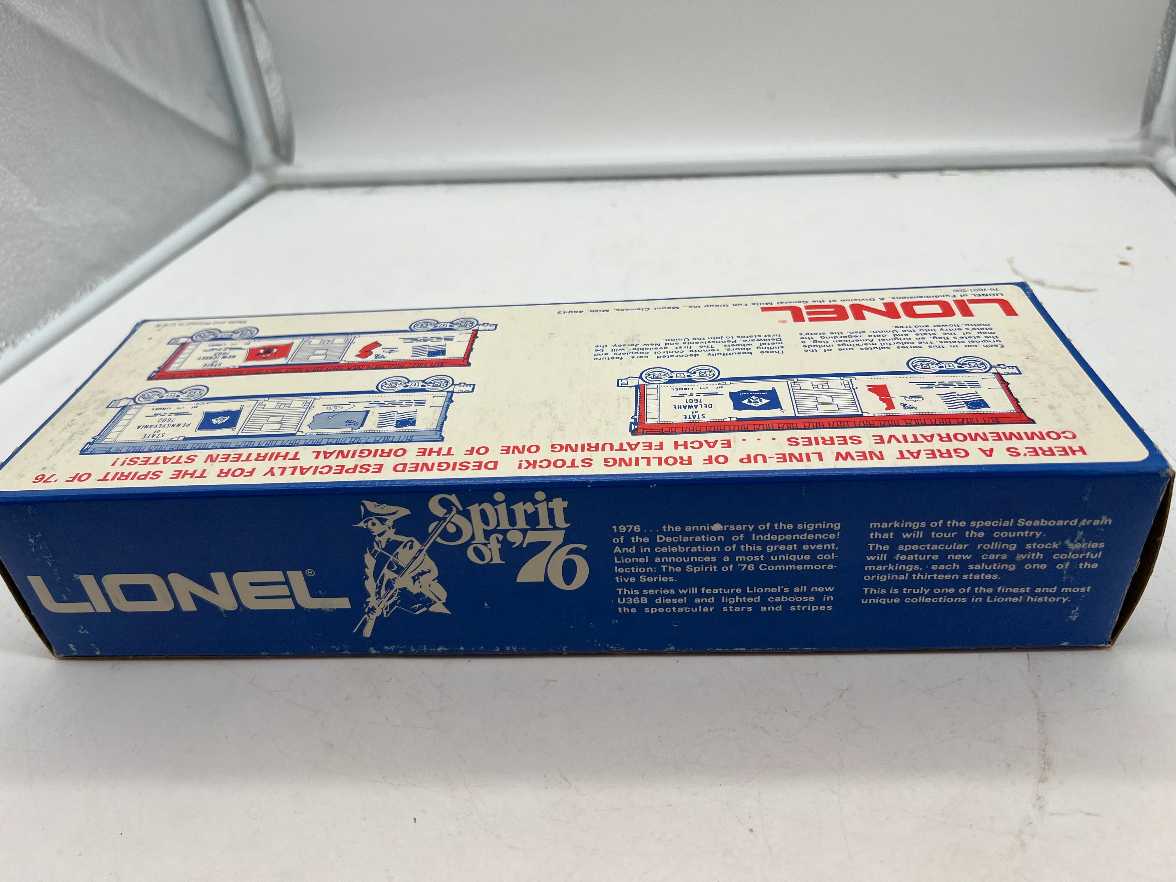Lionel 6-7602 Pennsylvania Spirit of '76 40' boxcar #7602 O SCALE Like New - Image 8