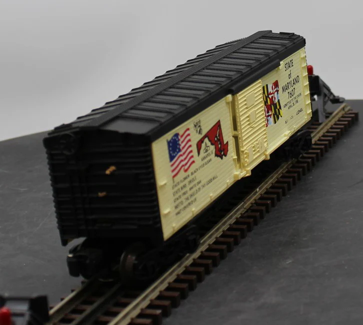 Lionel 6-7607 LIONEL Spirit of 76 Maryland Boxcar O SCALE Used Excellent Damaged Box - Image 6
