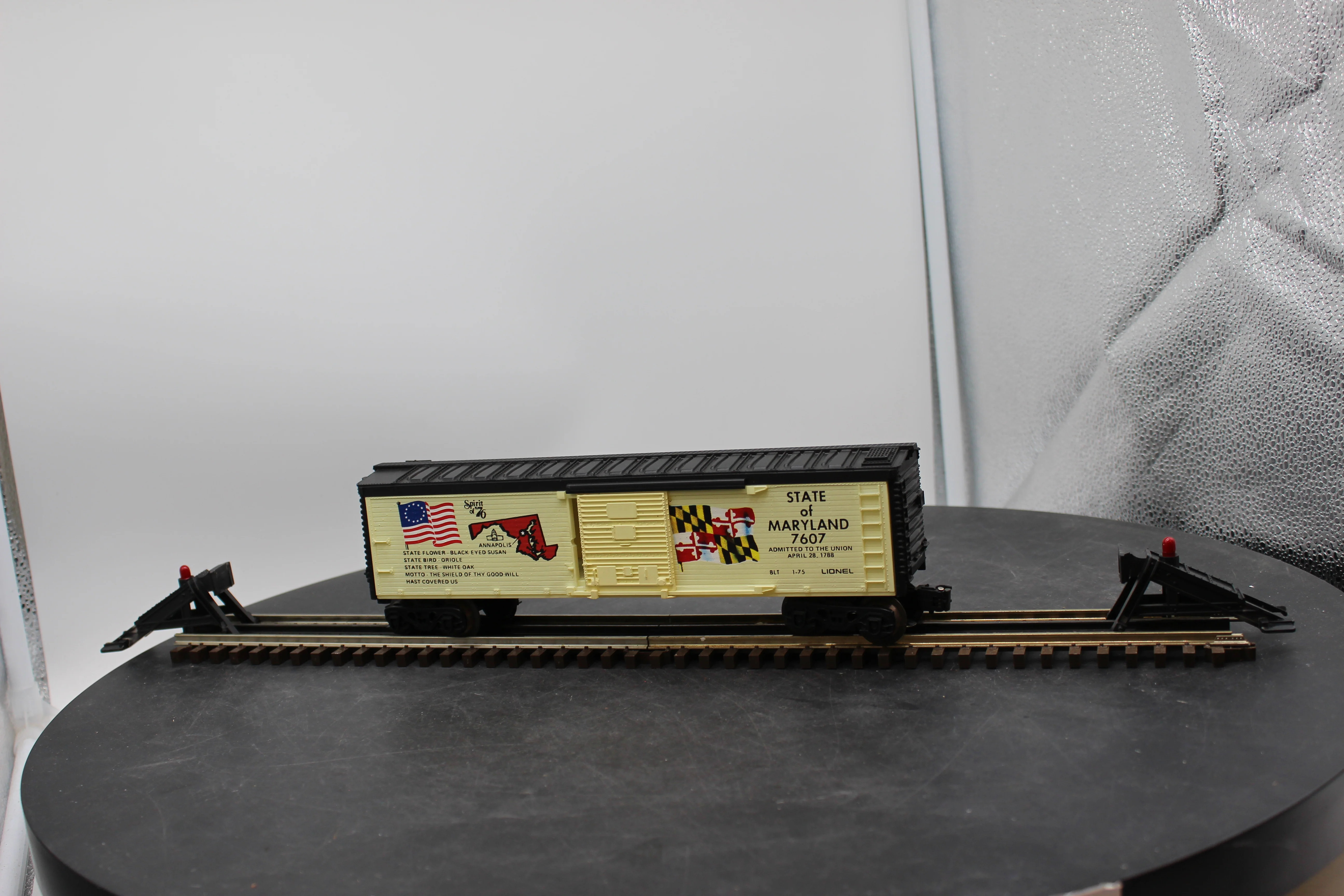 Lionel 6-7607 LIONEL Spirit of 76 Maryland Boxcar O SCALE Used Excellent Damaged Box - Image 8