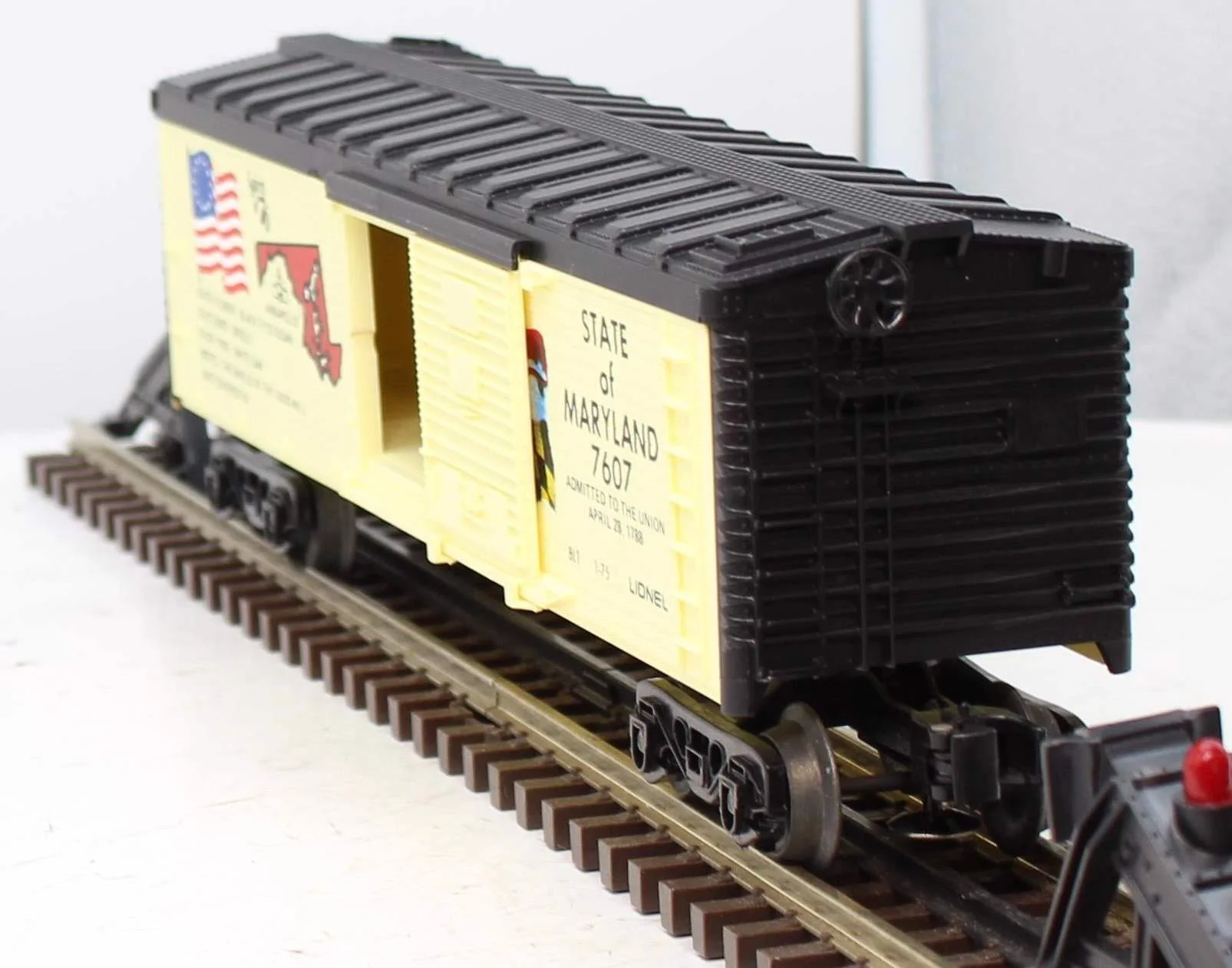 Lionel 6-7607 STATE OF MARYLAND Boxcar Mainline O Scale Used - Image 5