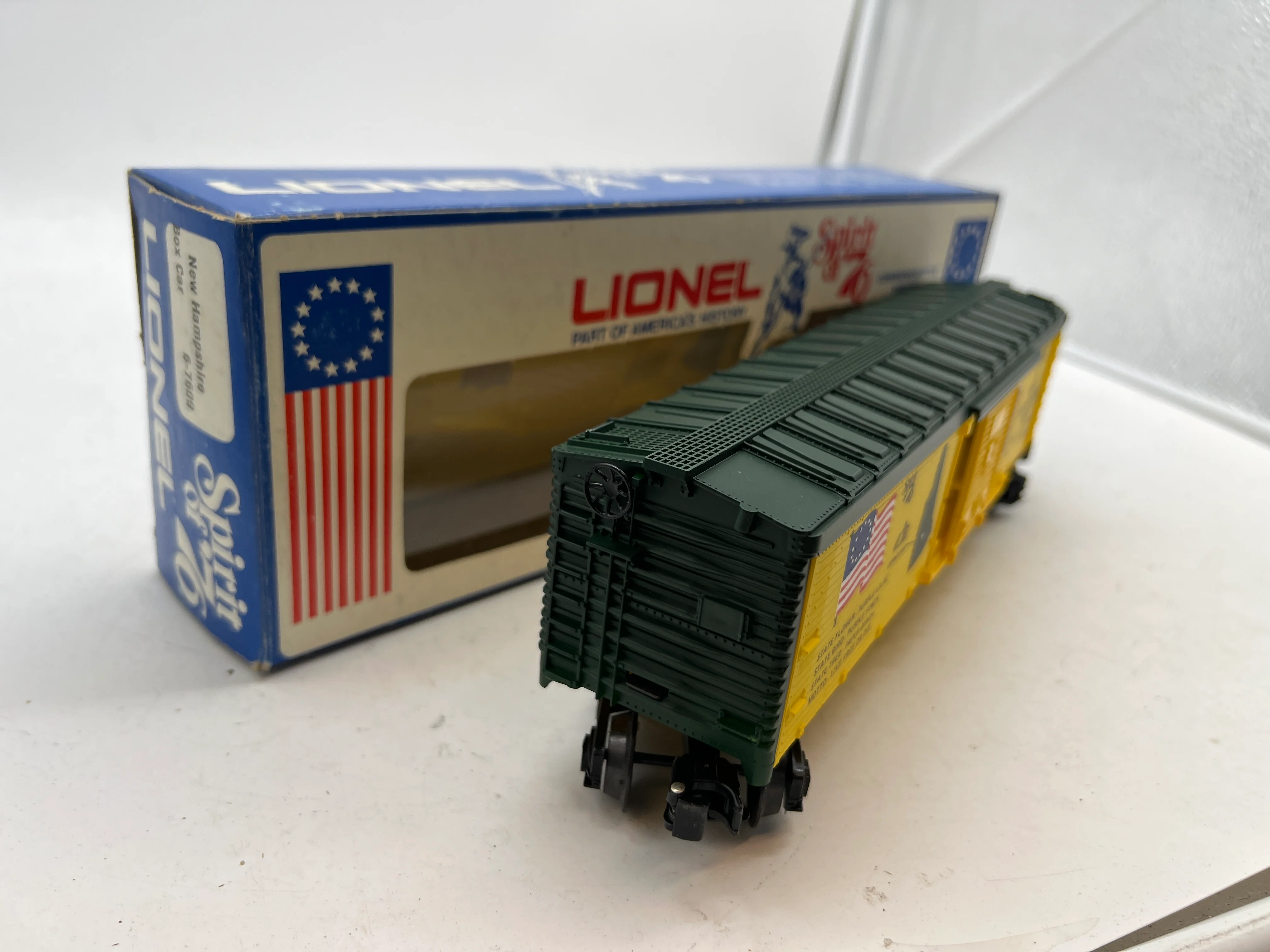 Lionel 6-7609 State of New Hampshire boxcar from Spirit of 76 O scale Like New - Image 4