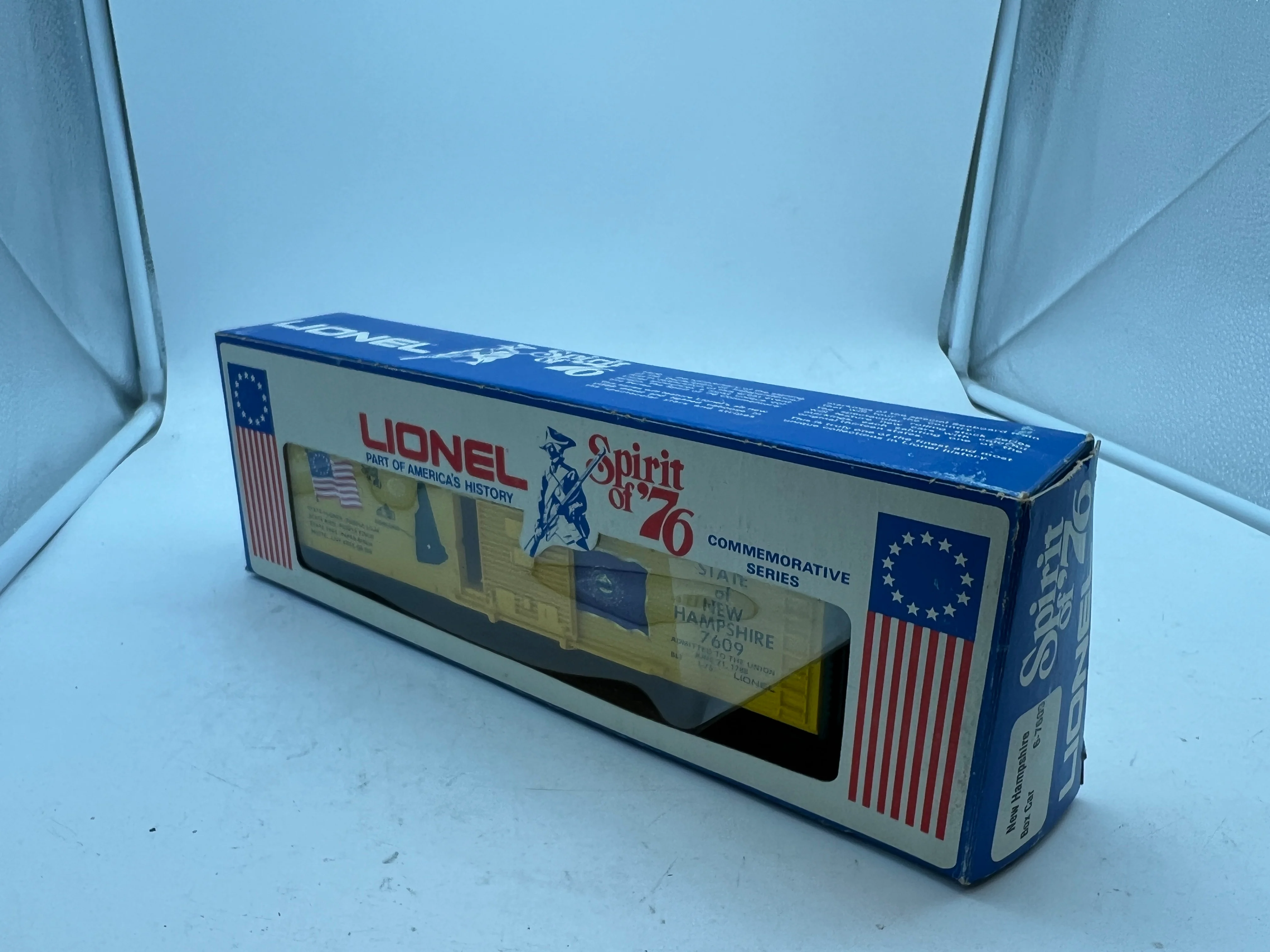 Lionel 6-7609 State of New Hampshire boxcar from Spirit of 76 O scale Like New - Image 5