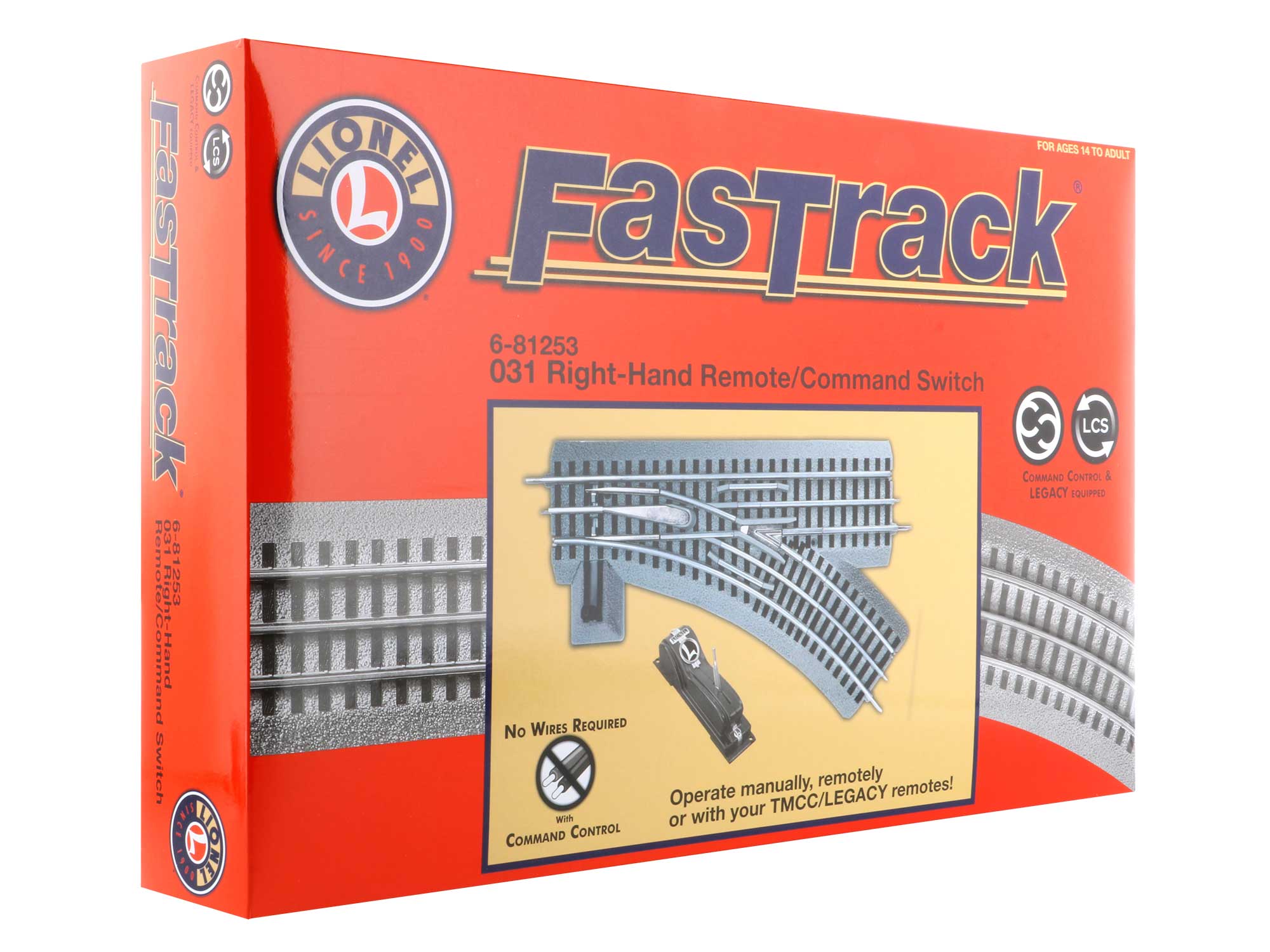 Lionel 6-81253 FASTRACK Right Hand O31 REMOTE/COMMAND SWITCH limited D O SCALE NEW - Image 3