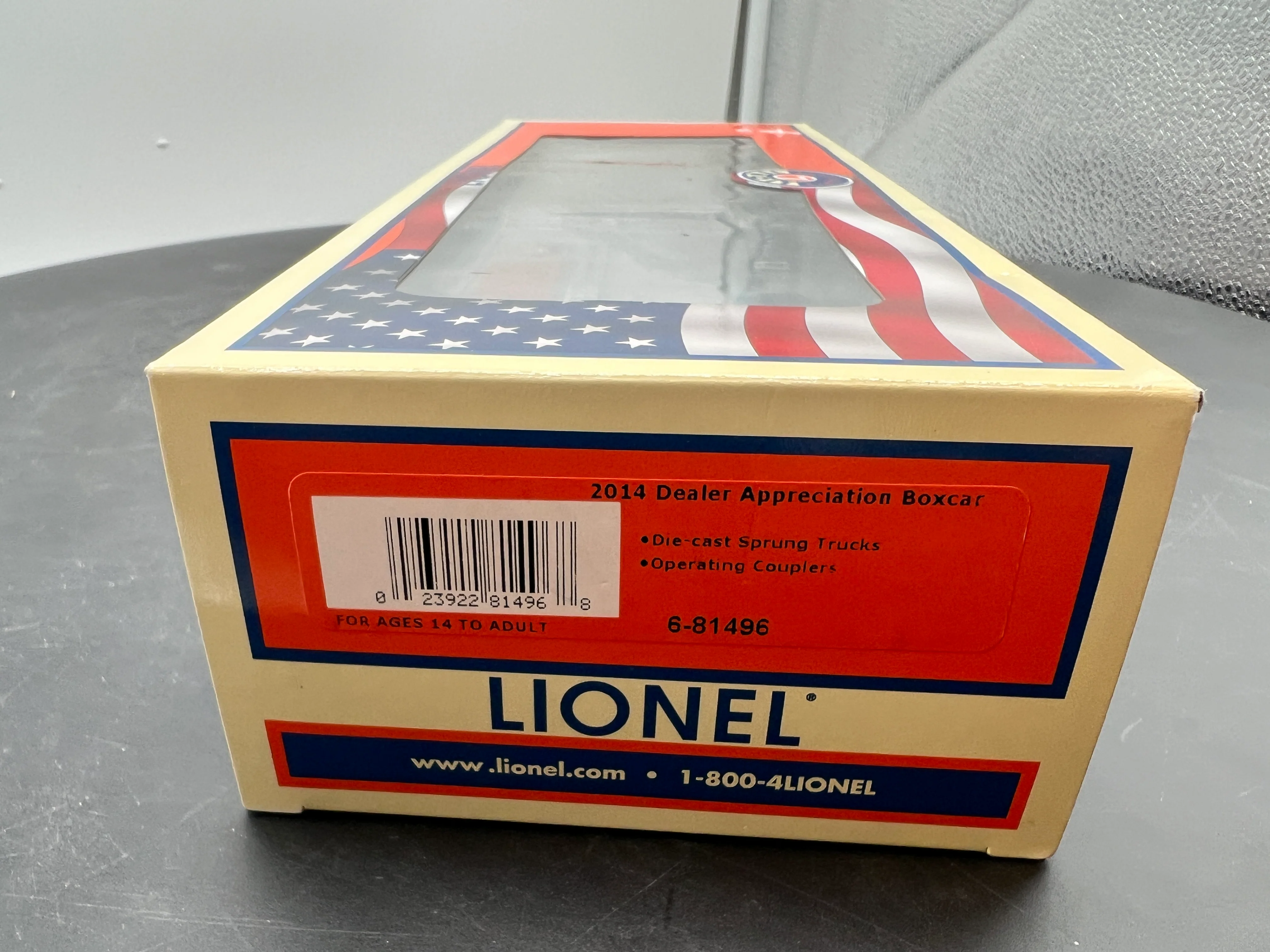 Lionel 6-81496  2014 dealer appreciation boxcar ft Big Boy 4014 O scale NEW - Image 2