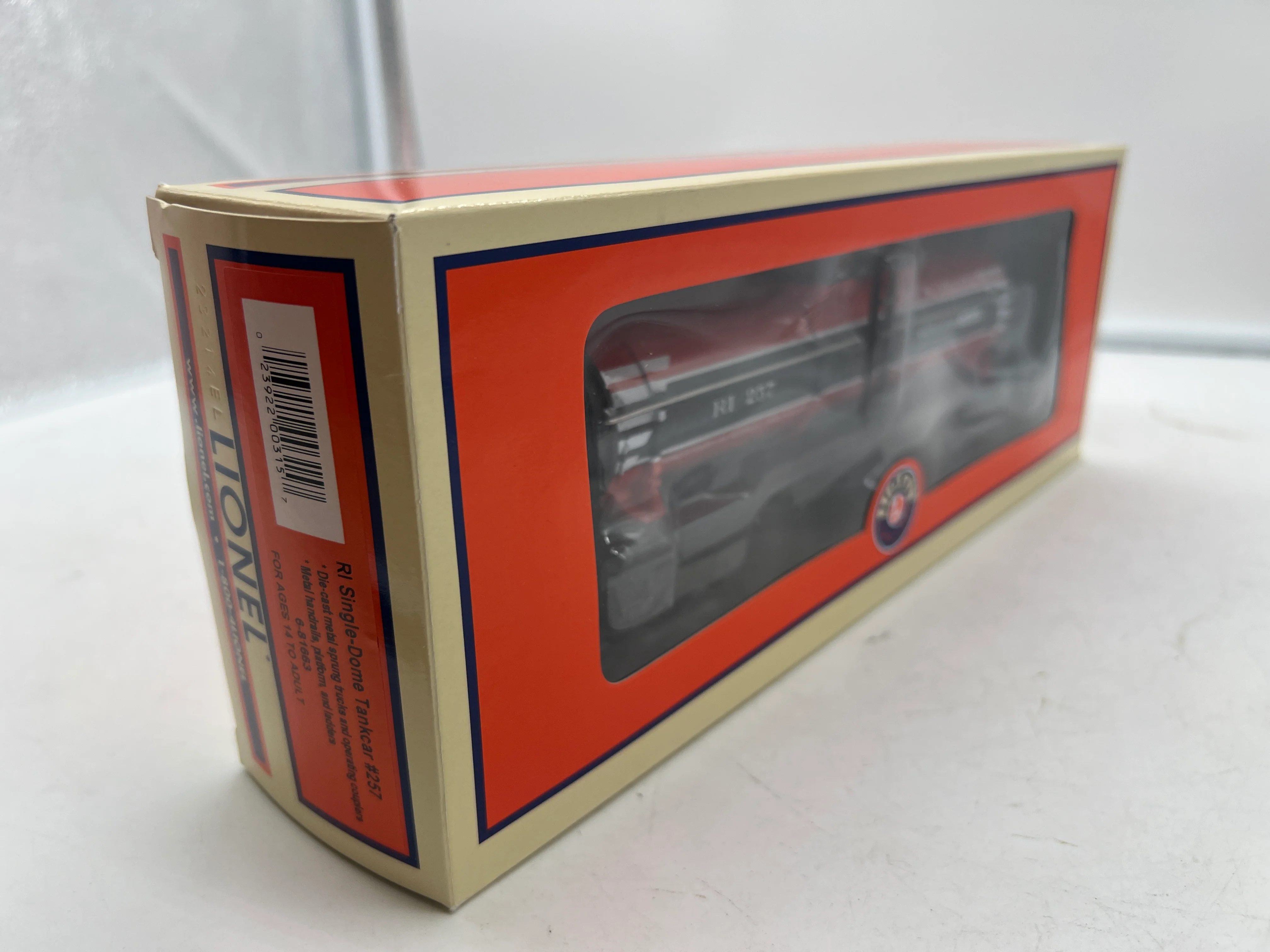 Lionel 6-81663 Rock Island single dome tank car Route of the Rockets O SCALE Like New - Image 6