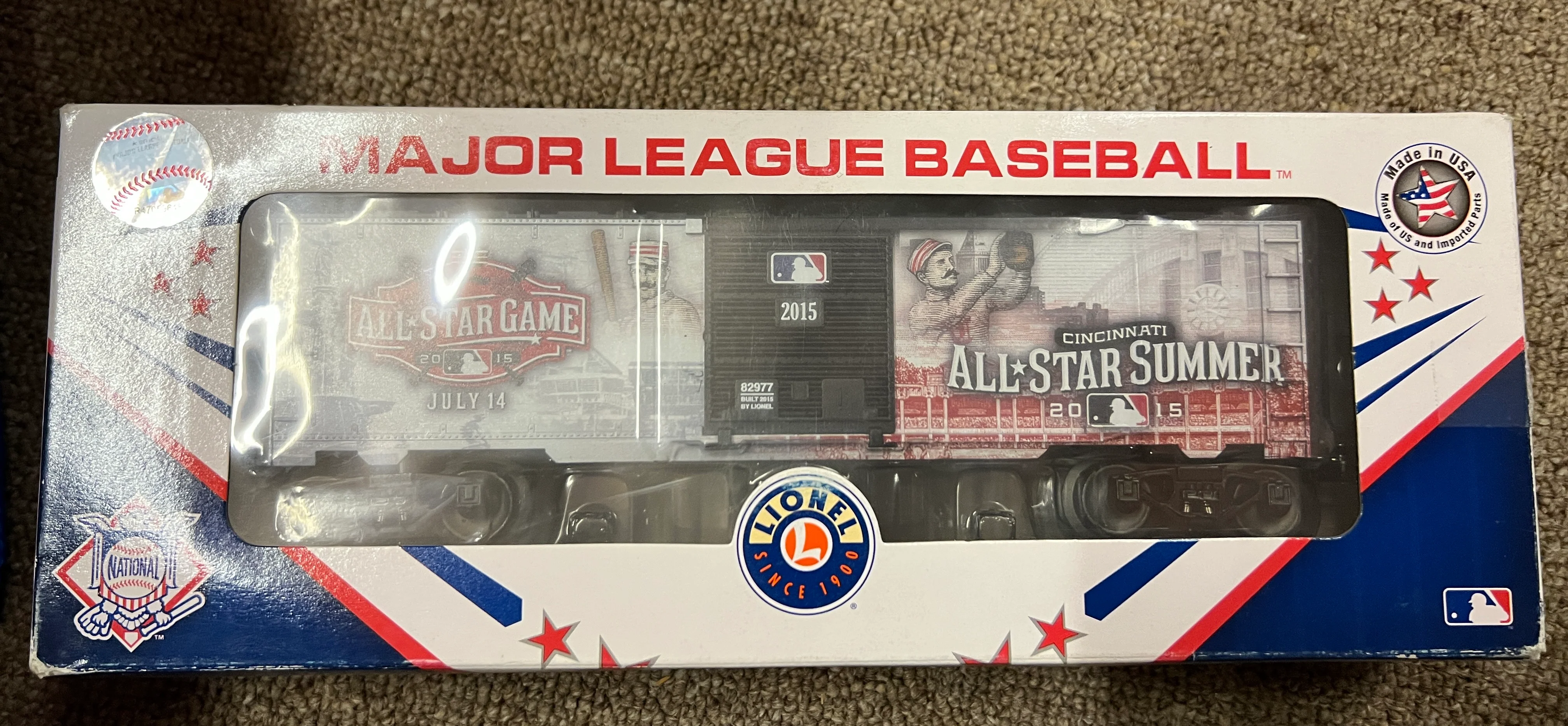 Lionel 6-82977 Lionel All-Star Game July 14, 2015 Cincinnati MLB O SCALE NEW