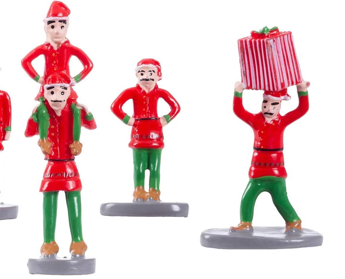 Lionel 6-83185 The Polar Express Elves Figure Pack O SCALE NEW - Image 2