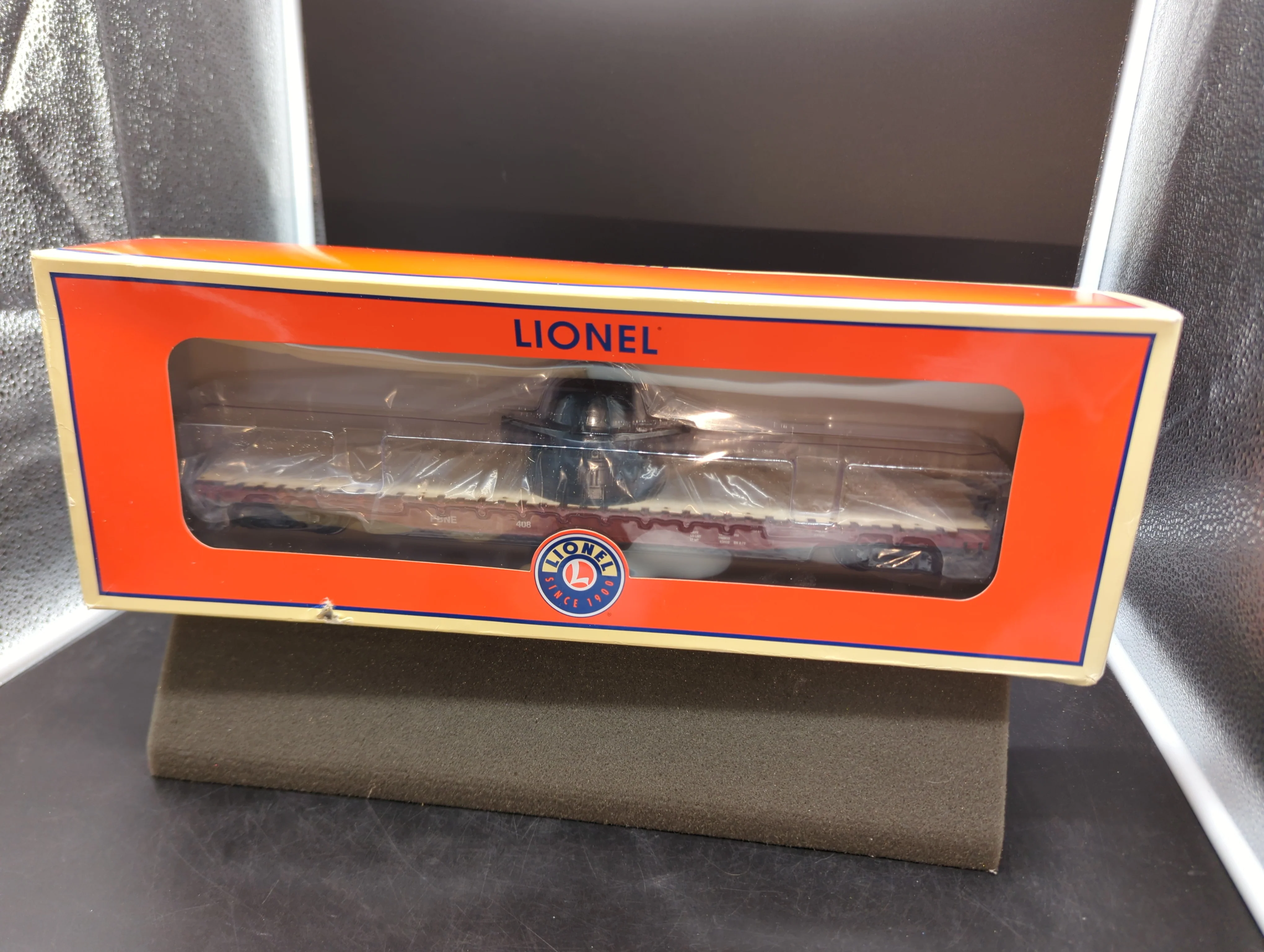 Lionel 6-83524 Patapsco and Black River P&BR PS-4 flatcar #408 from 6-83092 freight set O scale Like New - Image 6