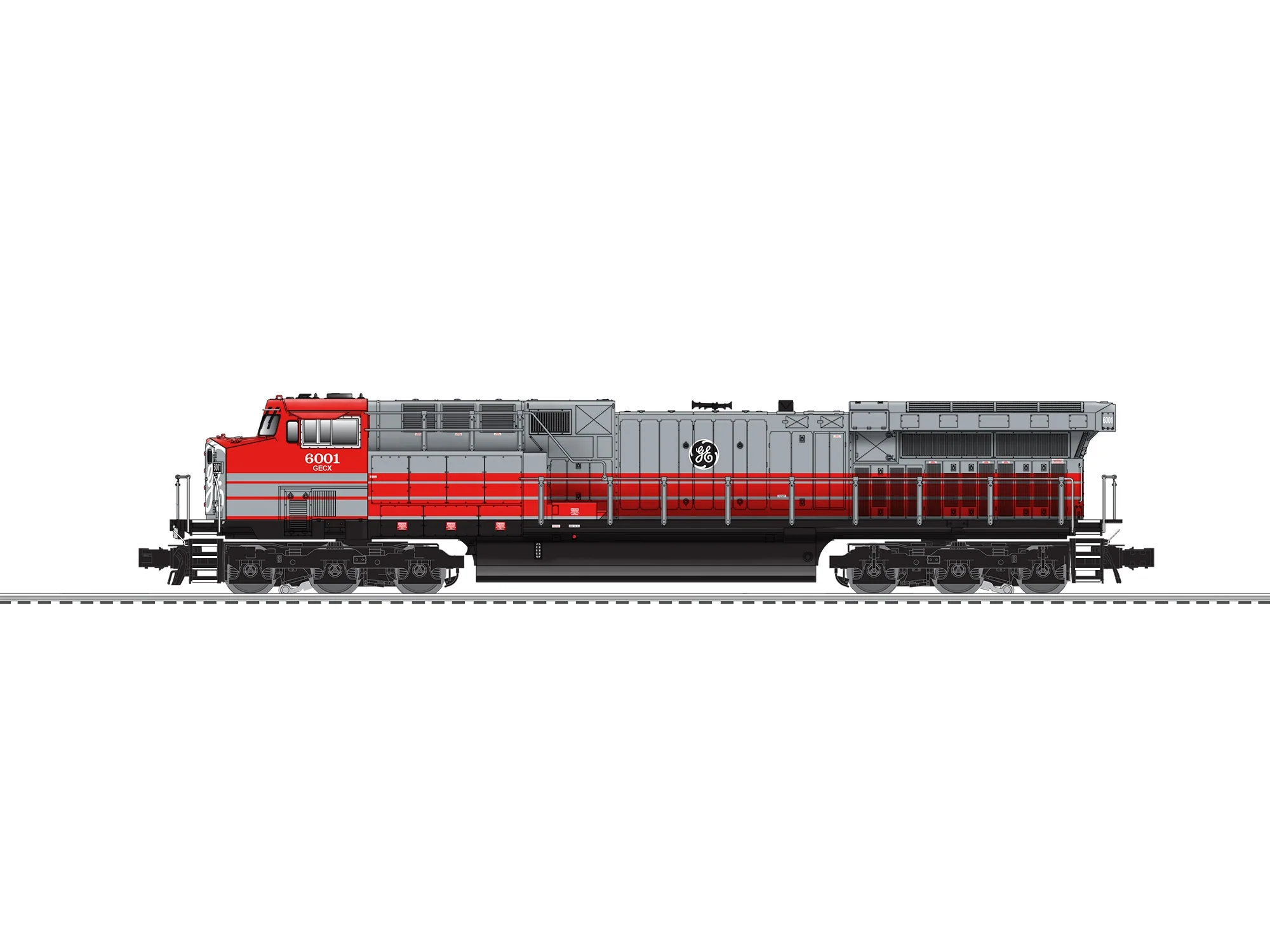 Lionel 6-84844 GE DEMONSTRATOR LEGACY AC6000 #6001 O SCALE NEW - Image 2