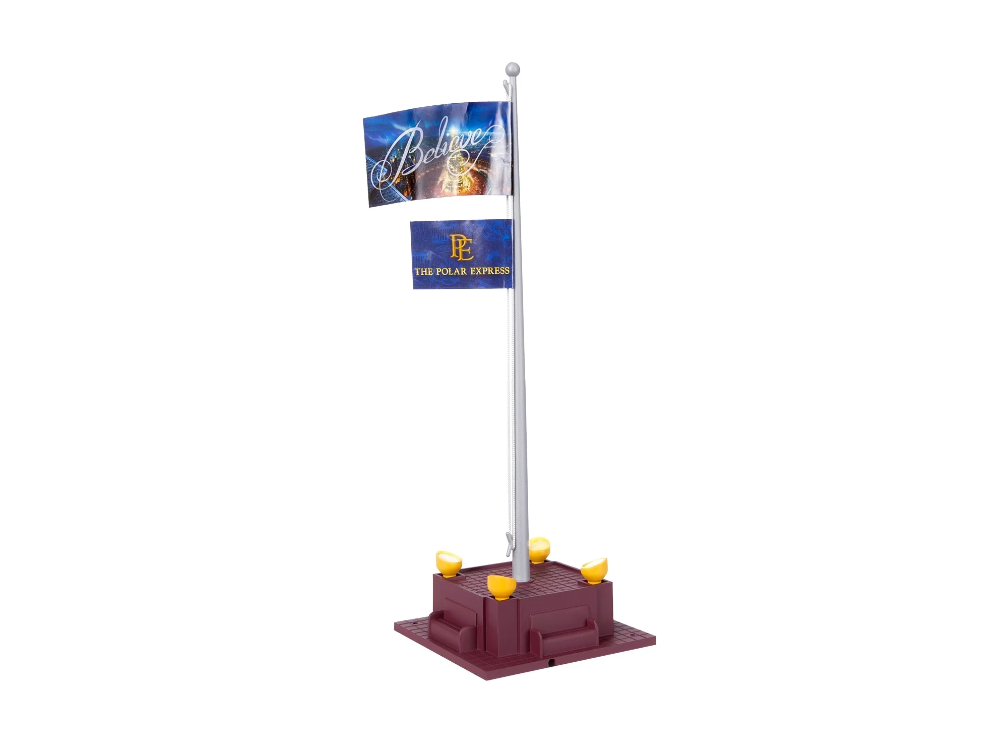 Lionel 6-85271 PLUG-EXPAND-PLAY THE POLAR EXPRESS ILLUMINATED FLAGPOLE O SCALE NEW - Image 5