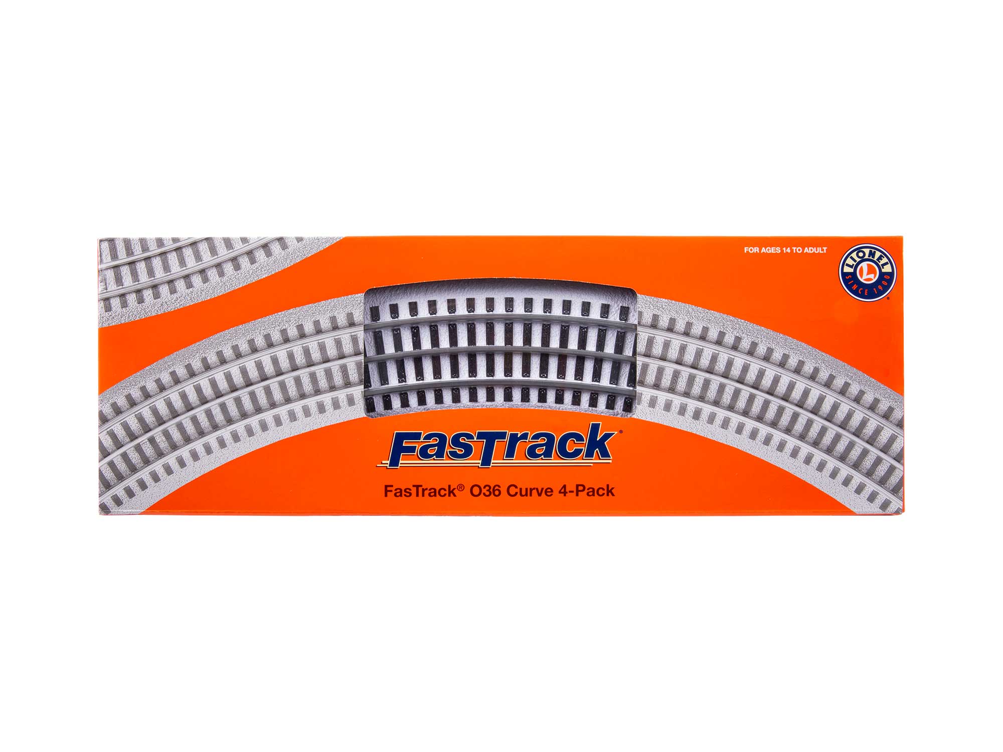 Lionel 6-85390 White O36 Curve FasTrack 4-Pack O SCALE NEW - Image 4