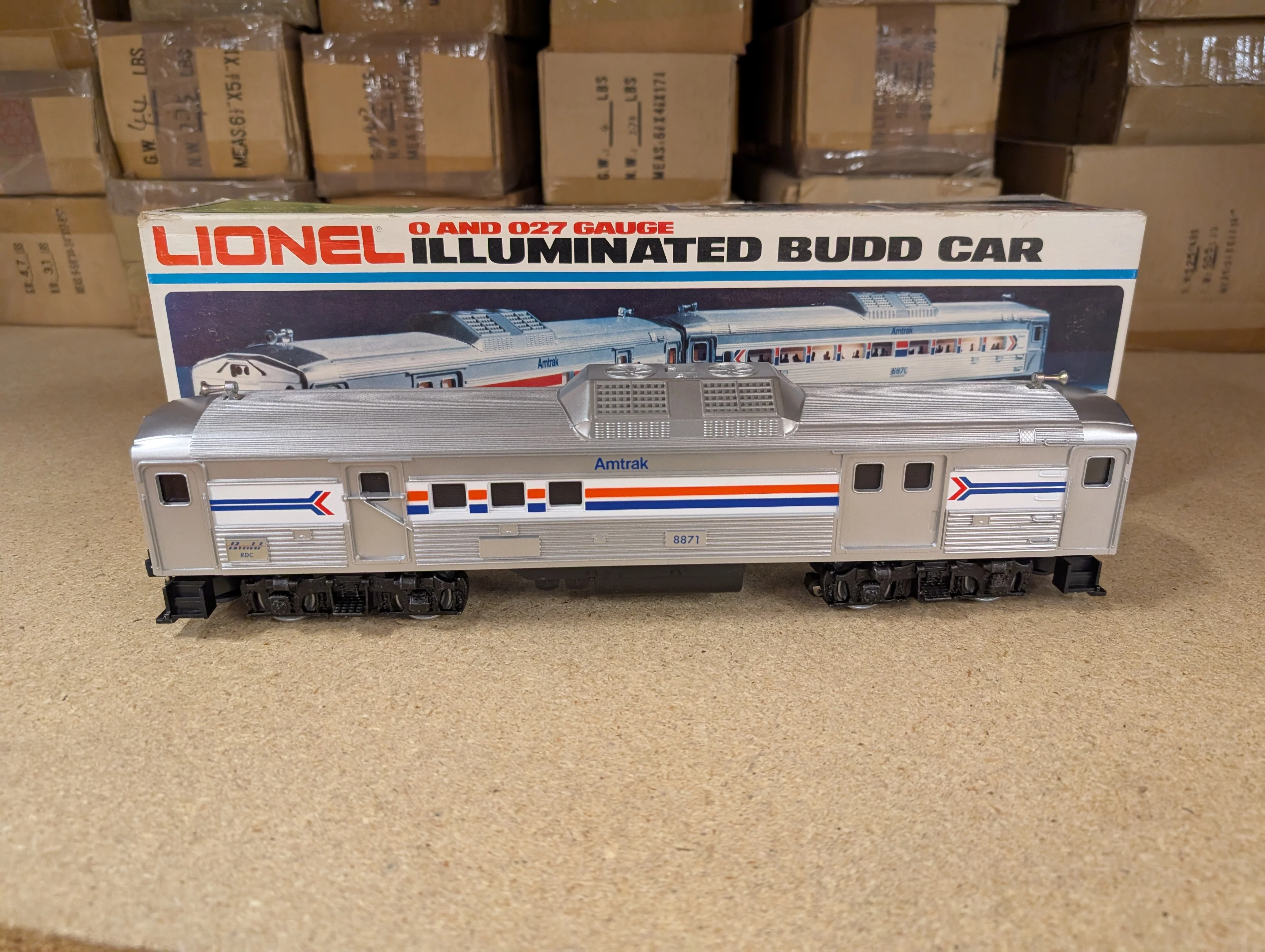 Lionel 6-8871 Amtrak RDC Budd car commuter O SCALE Used Excellent - Image 3
