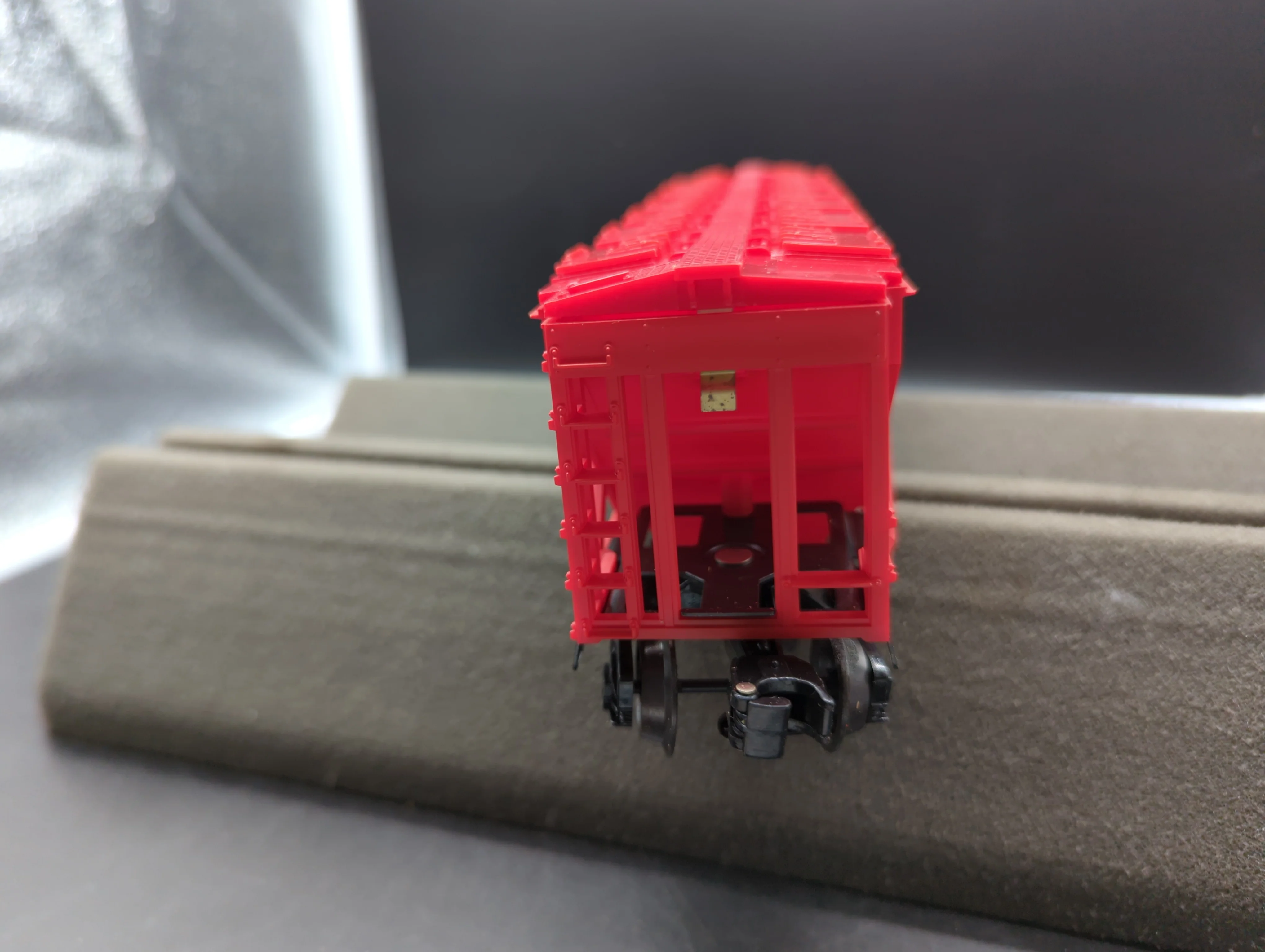 Lionel 6-9119 Detroit and Mackinac D&M covered hopper with box O SCALE Like New - Image 2