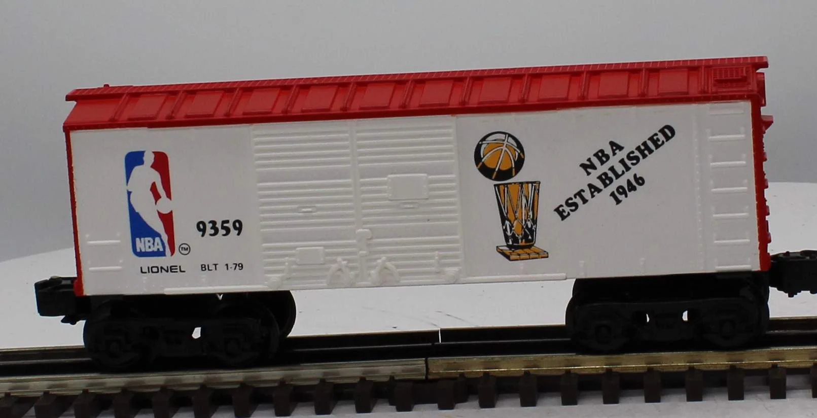 Lionel 6-9359 NBA Basketball Boxcar O Scale Like New - Image 6