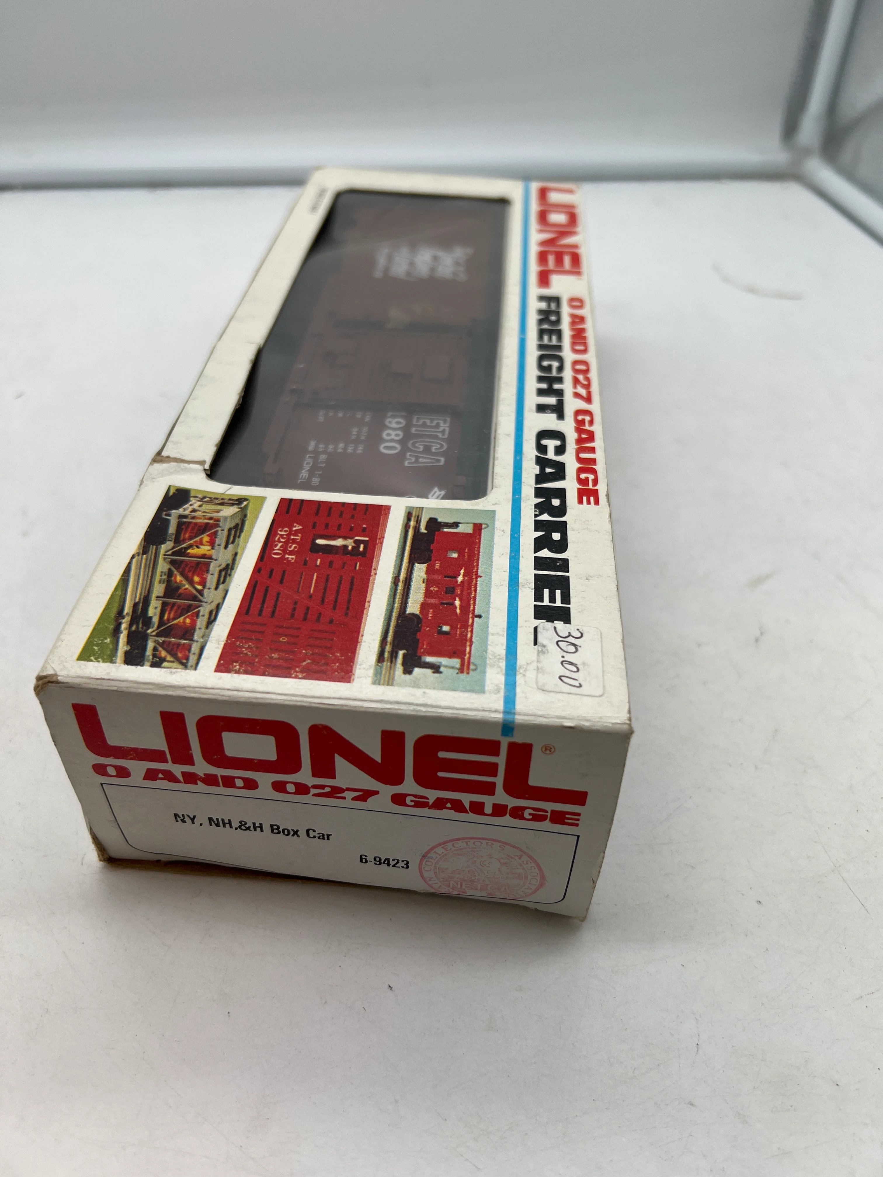 Lionel 6-9423 NETCA 1980 the New York, New Haven, and Hartford boxcar O SCALE Like New - Image 5