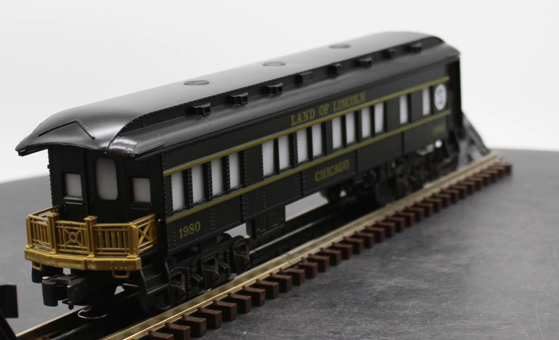 Lionel 6-9544 TCA 1980 Land of Lincoln Chicago Observation Car O SCALE Like New - Image 3