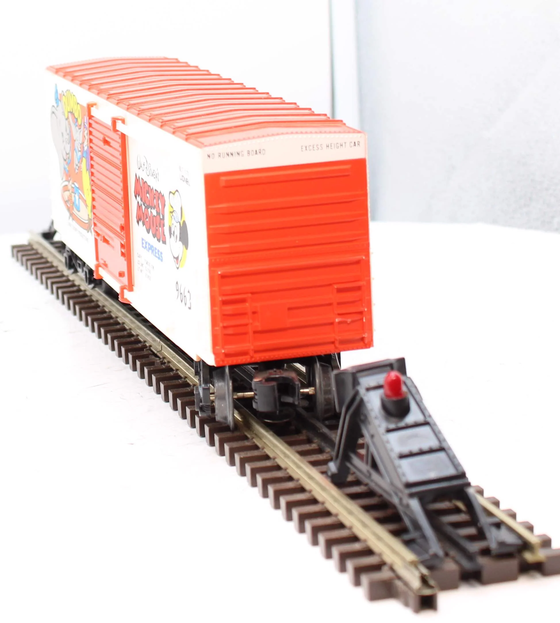 Lionel 6-9663 DISNEY Disney's Dumbo Hi Cube Boxcar O Scale Like New - Image 7