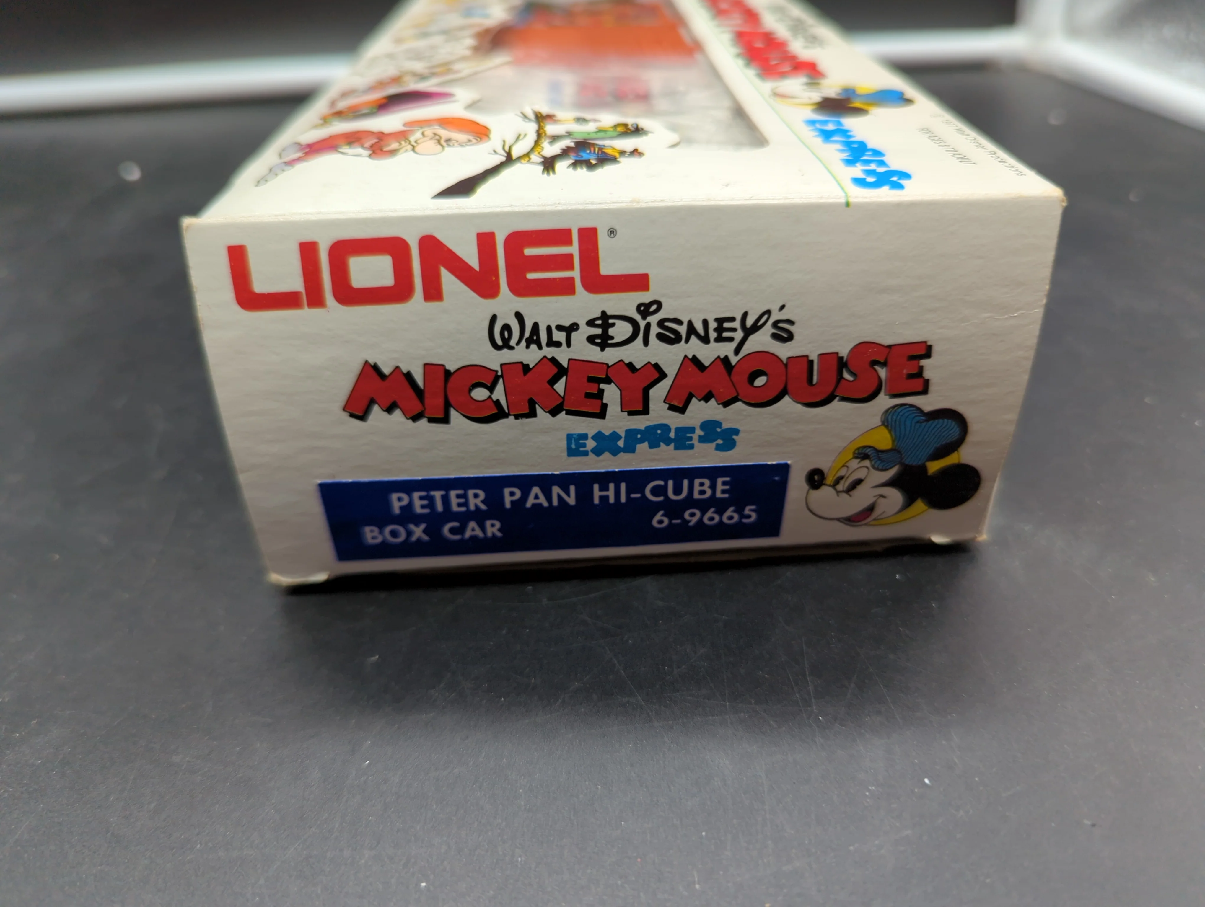 Lionel 6-9665 Walt Disney Mickey Mouse Peter Pan hi cube boxcar, O scale Like New - Image 7