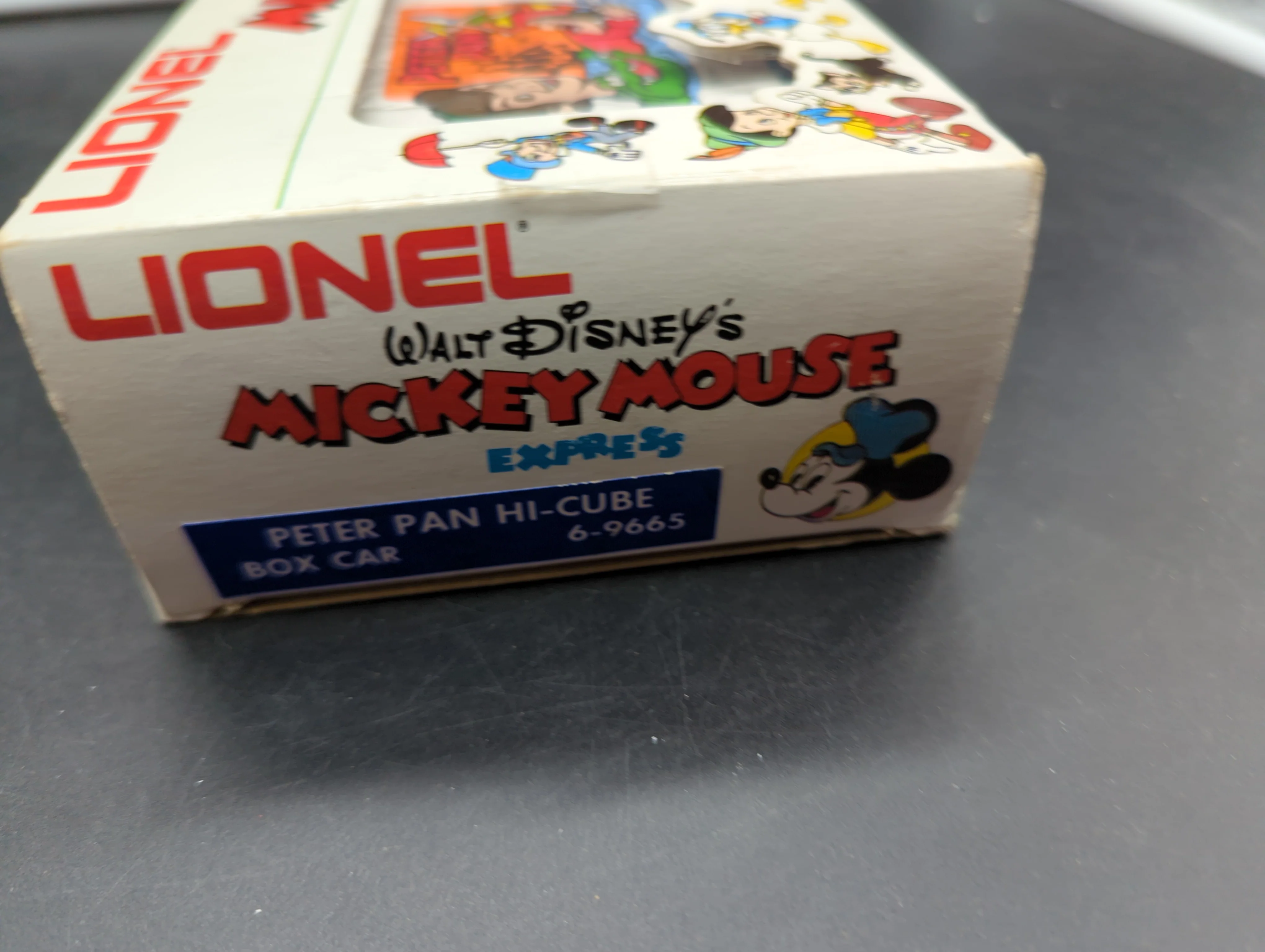 Lionel 6-9665 Walt Disney Mickey Mouse Peter Pan hi cube boxcar, O scale Like New - Image 8
