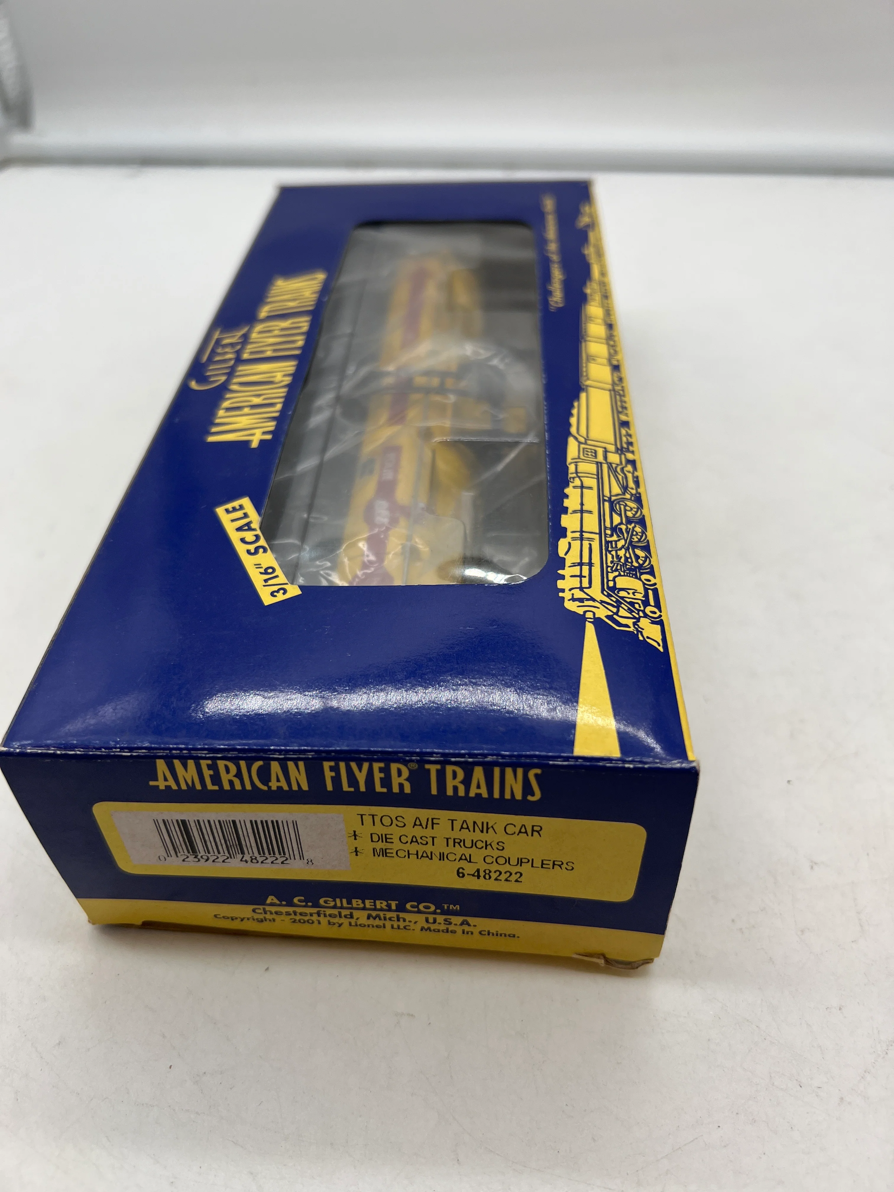 Lionel AF 6-48222 TTOS A/F TANK CAR British Columbia Electric Railway S SCALE LIKE NEW - Image 3