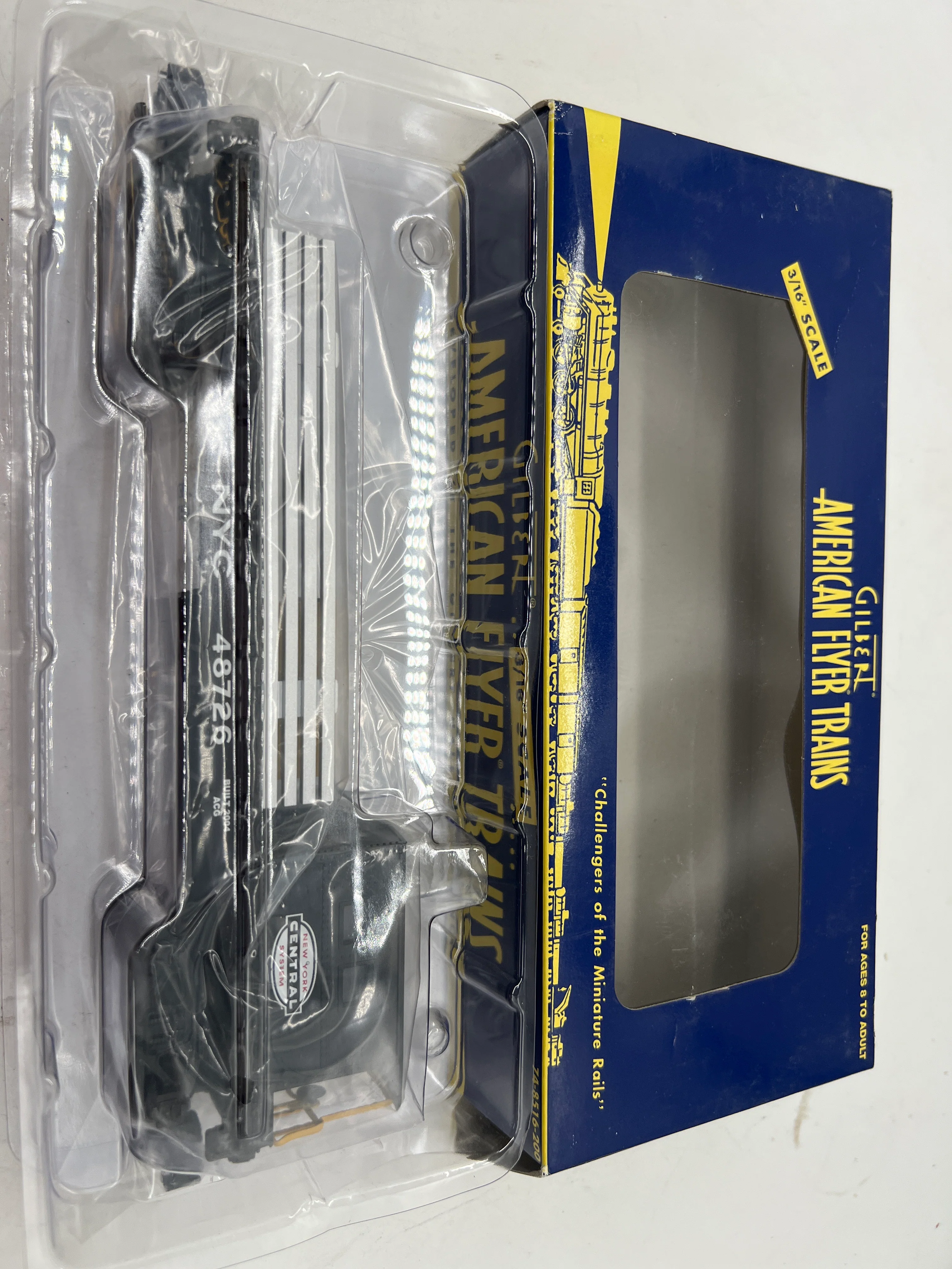 Lionel AMERICAN FLYER 6-48726 NEW YORK CENTRAL BOOM CAR S SCALE NEW - Image 2