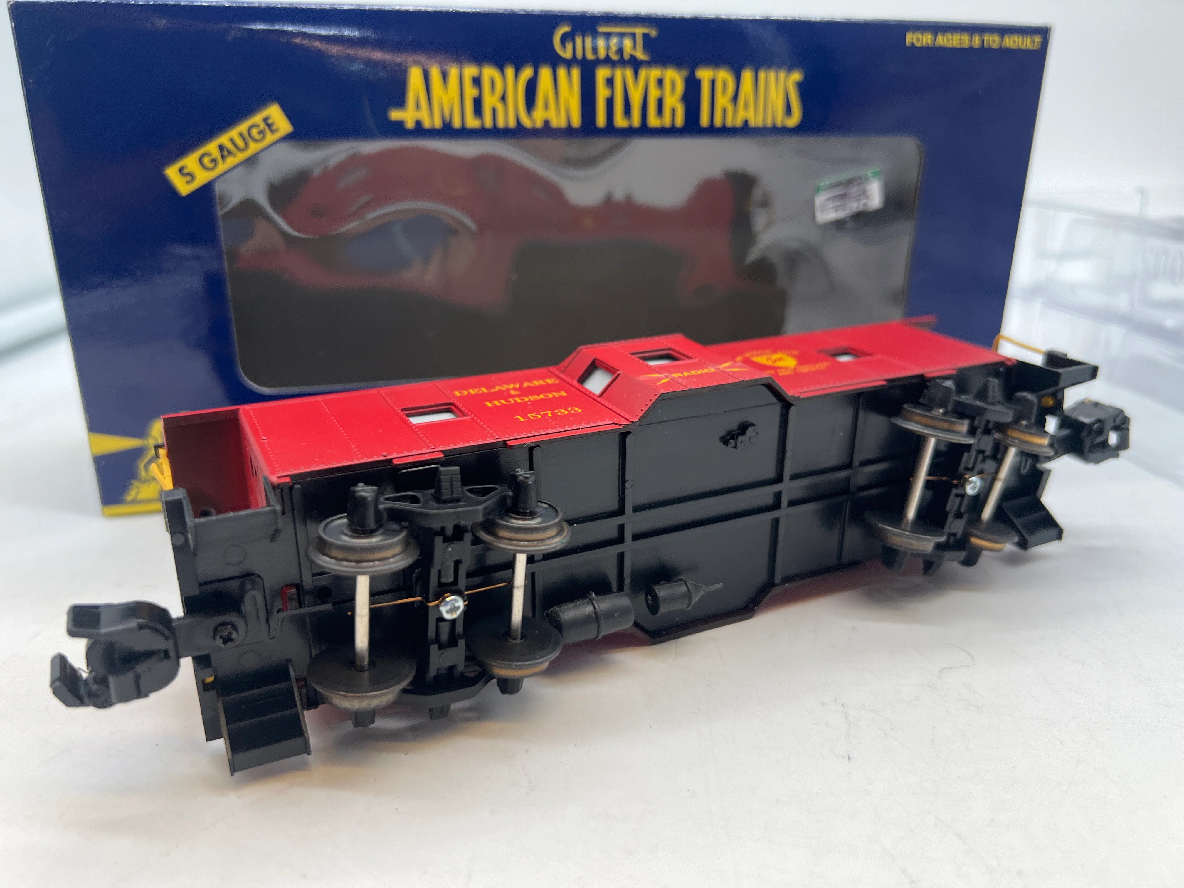 Lionel American Flyer AF  6-48541c Delaware & Hudson caboose S SCALE Used Excellent wrong box - Image 3