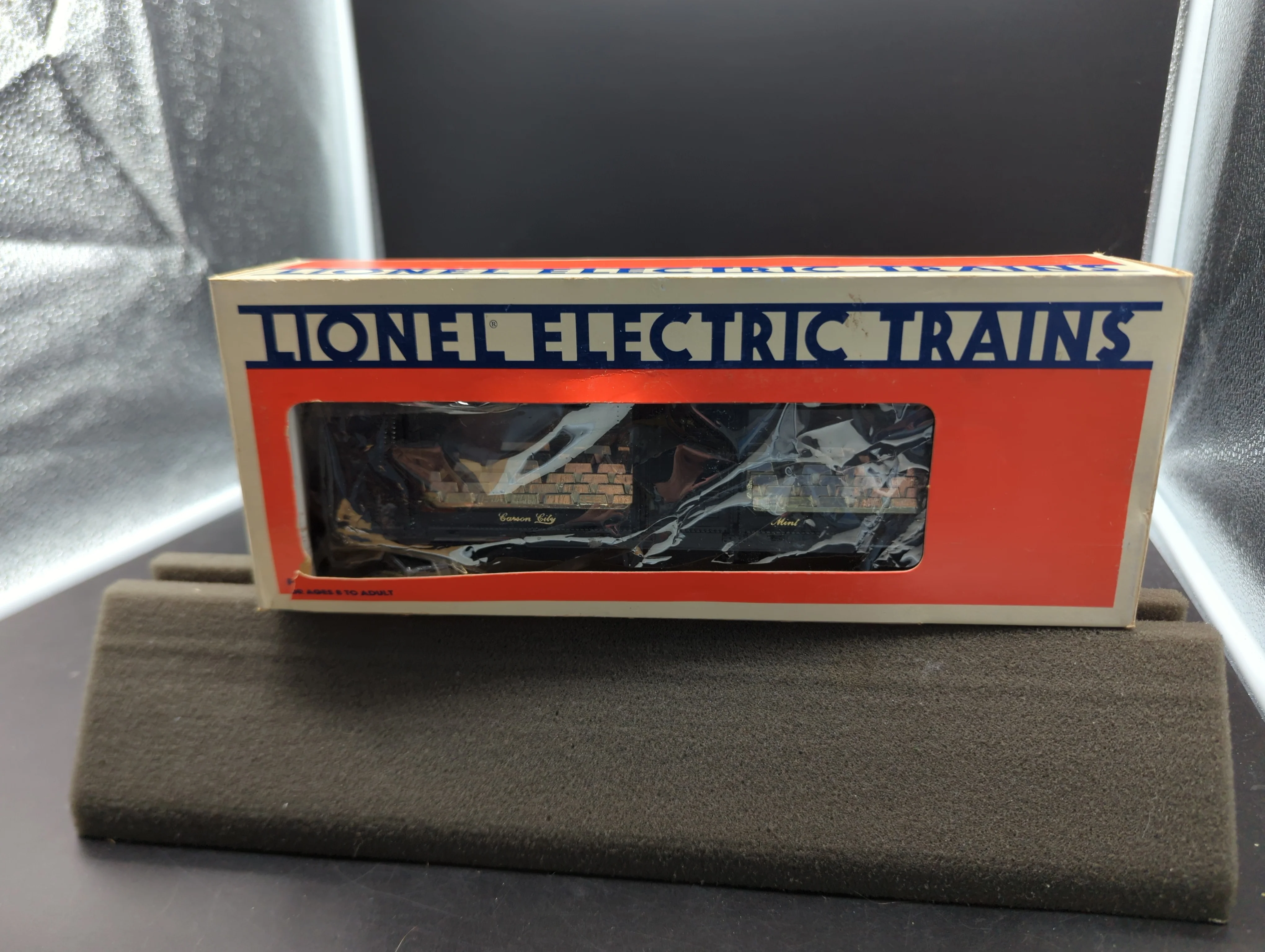 Lionel Carson City mint car 6-7518 gold bullion O gauge freight train Nevada O SCALE Like New - Image 4