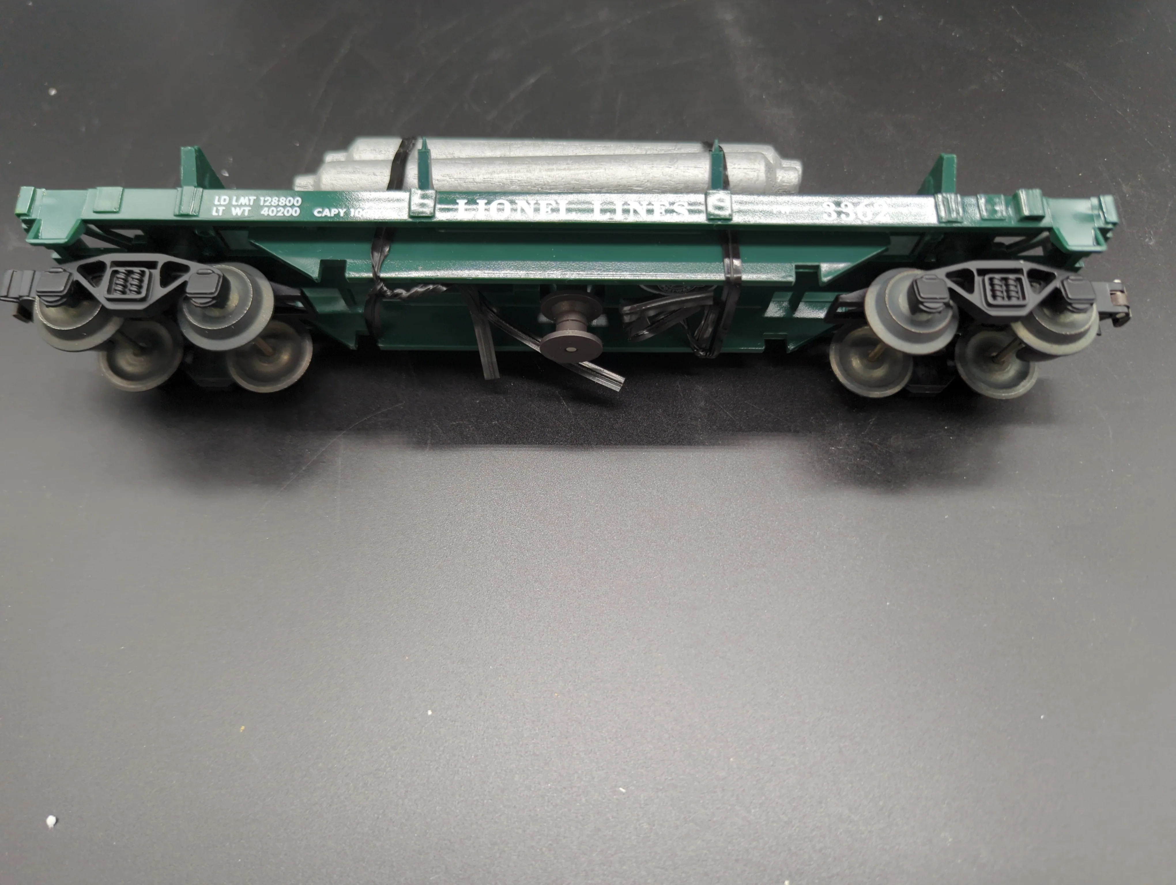Lionel helium tank unloading car 6-19878 #3362  O SCALE Like New - Image 2