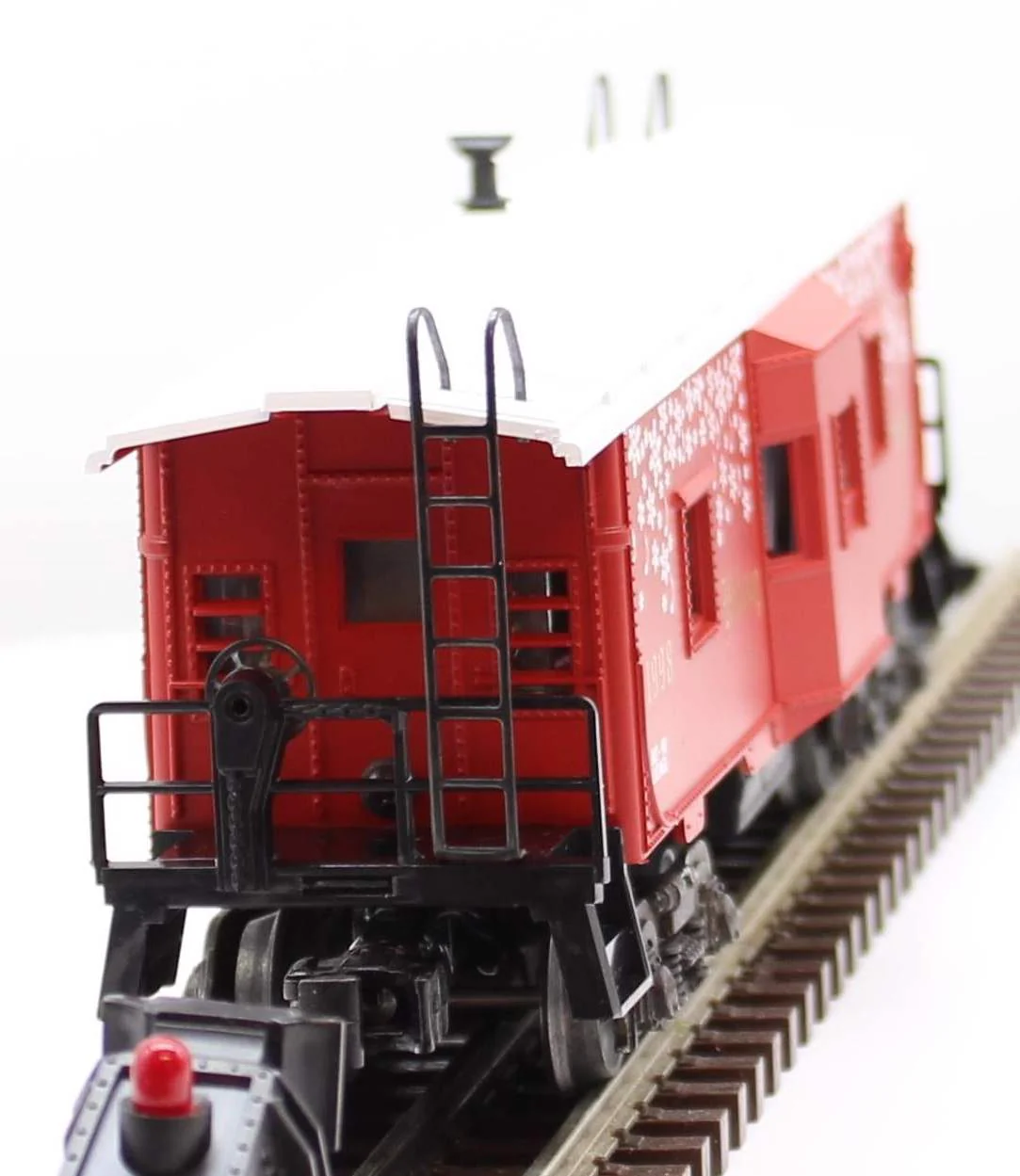 LIONEL Holiday Music Bay Window Caboose Car 6-19750 O SCALE Like New - Image 2