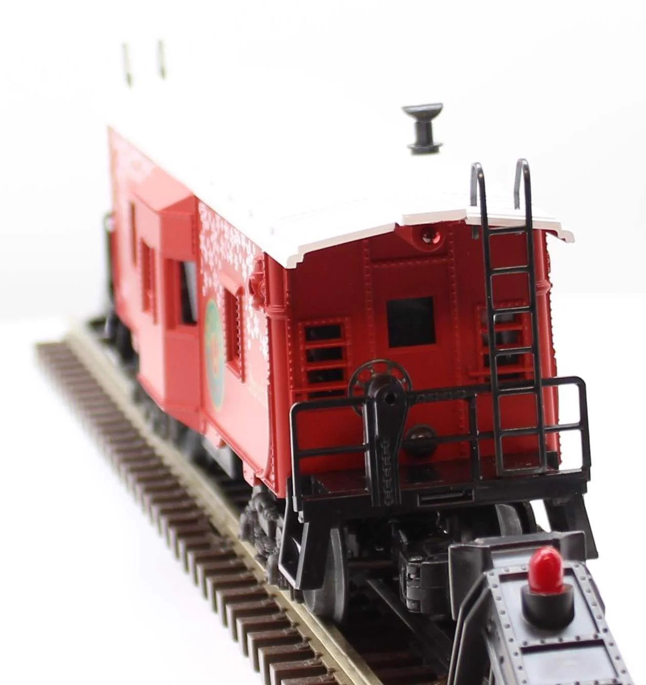 LIONEL Holiday Music Bay Window Caboose Car 6-19750 O SCALE Like New - Image 4