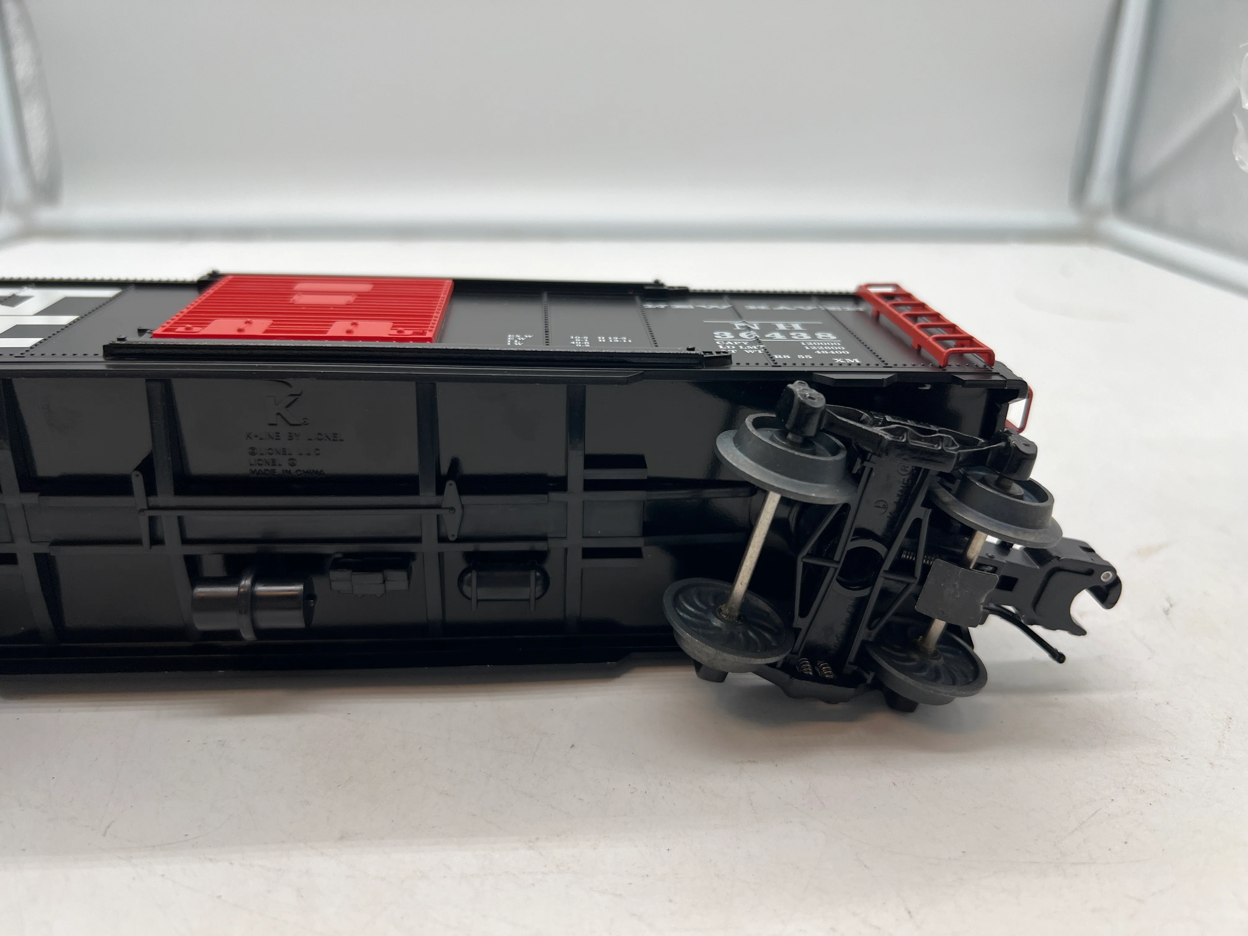 Lionel K-Line 6-22641 NEW HAVEN BOXCAR O SCALE Like New - Image 6