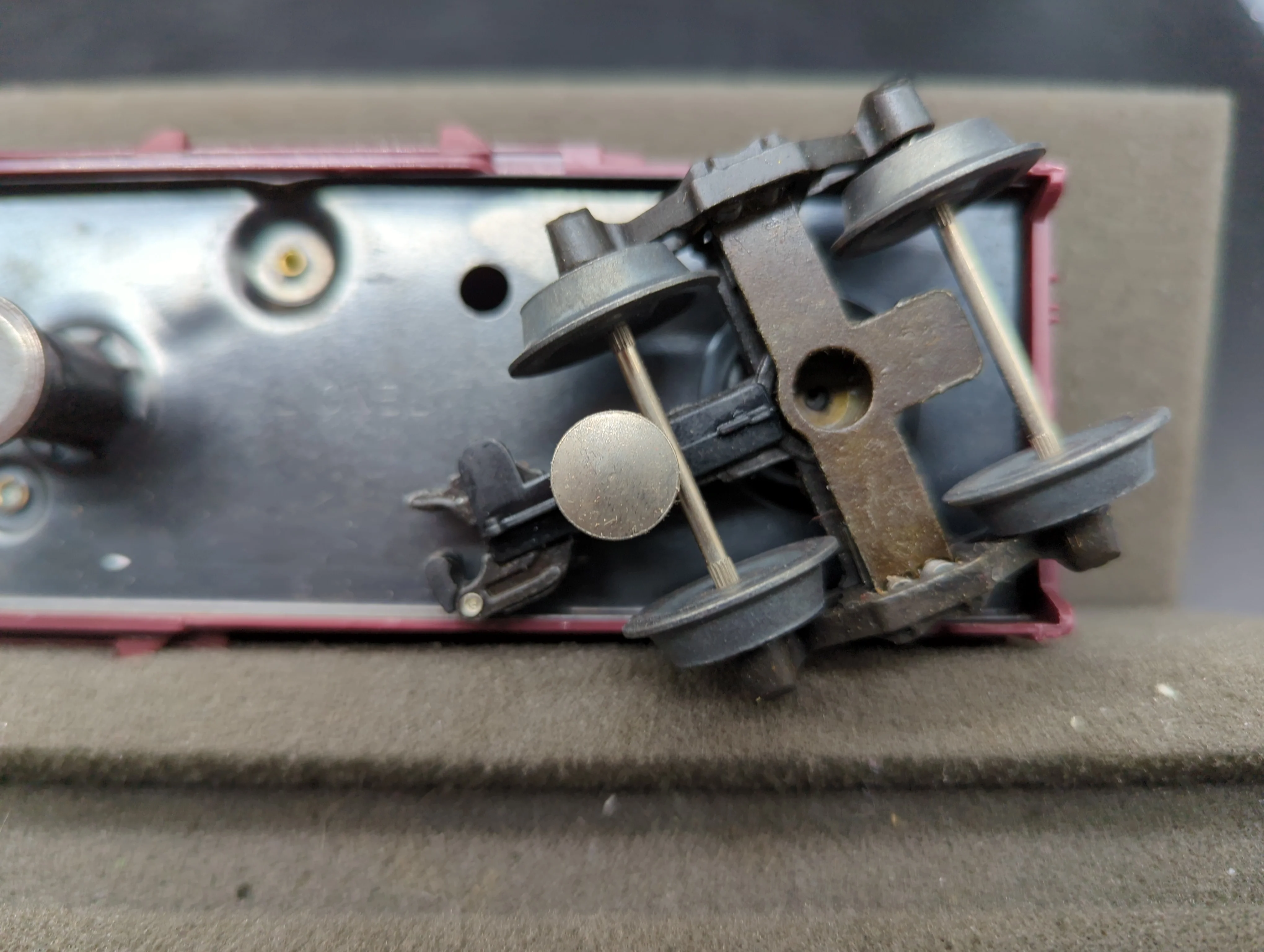 Lionel Monon operating car - the Hoosier Line 6-9218 O SCALE Like New - Image 5
