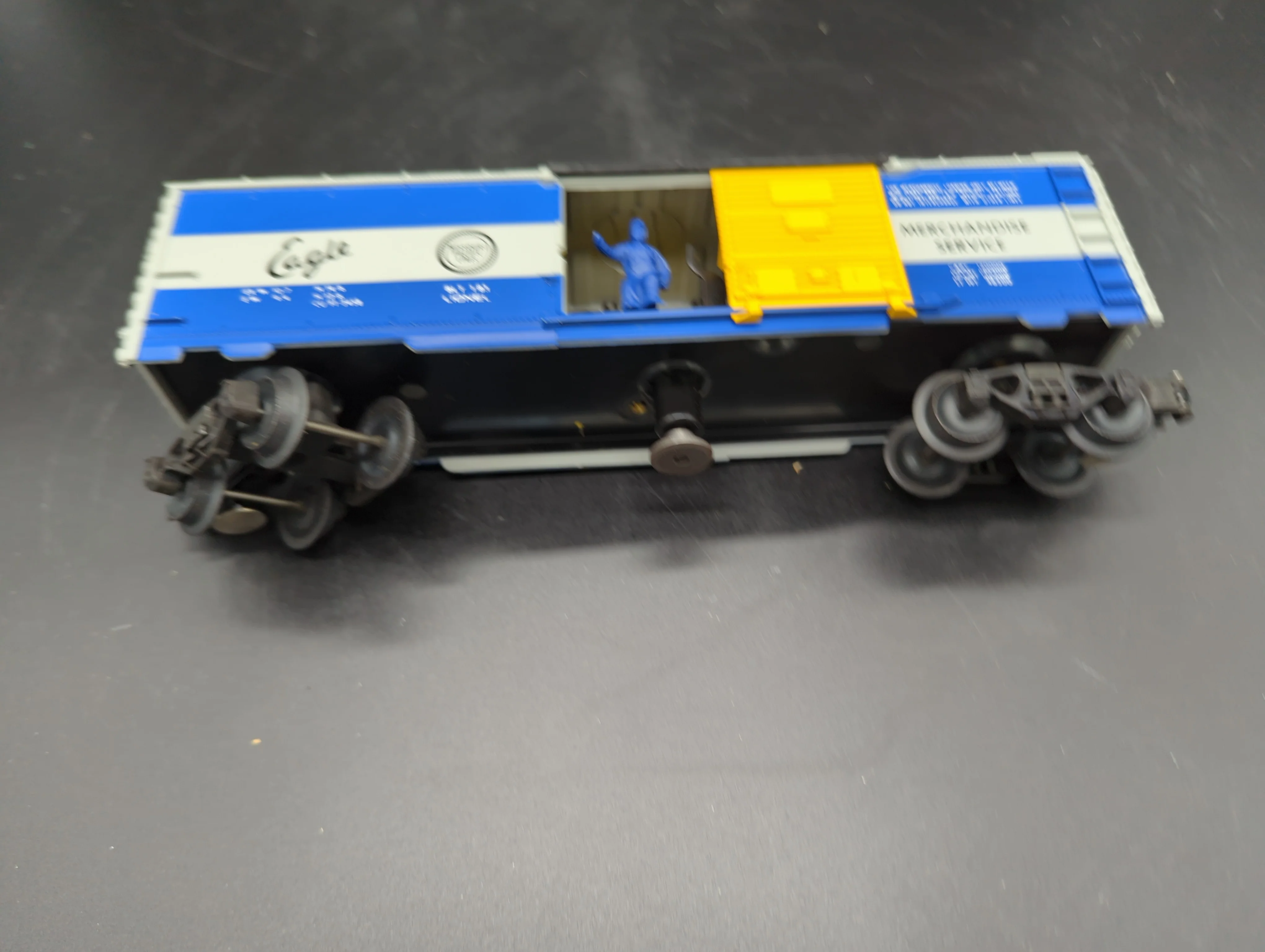 Lionel O scale Missouri Pacific MP animated box car item 6-9219 Like New - Image 4