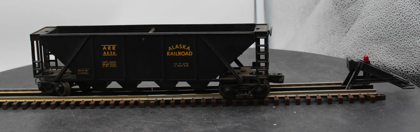 Lionel Postwar  6636 ALASKA QUAD HOPPER O SCALE Used Excellent No Box - Image 3