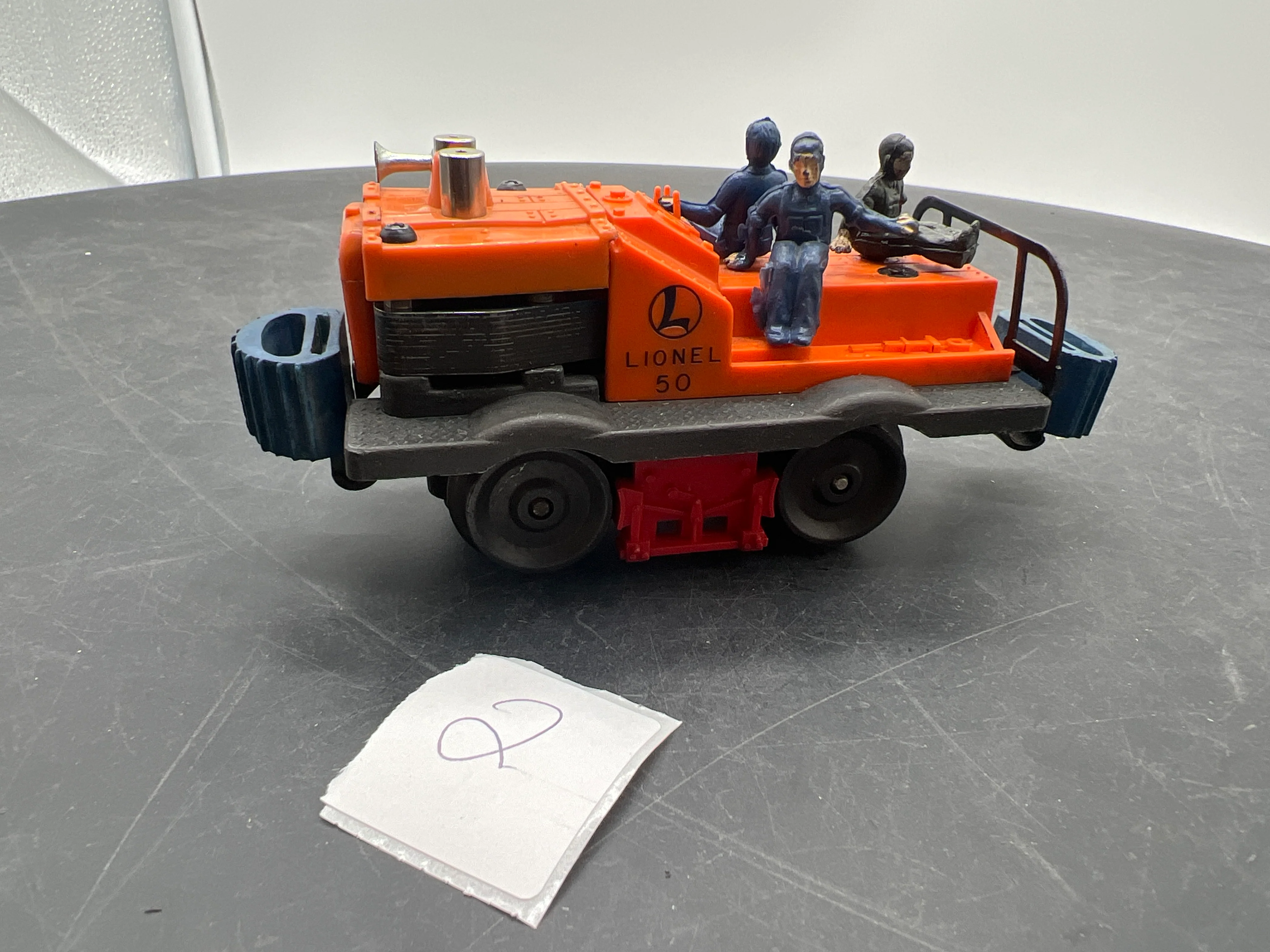Lionel Postwar No. 50 Operating Gang Car #2 O SCALE Used No Box - Image 6