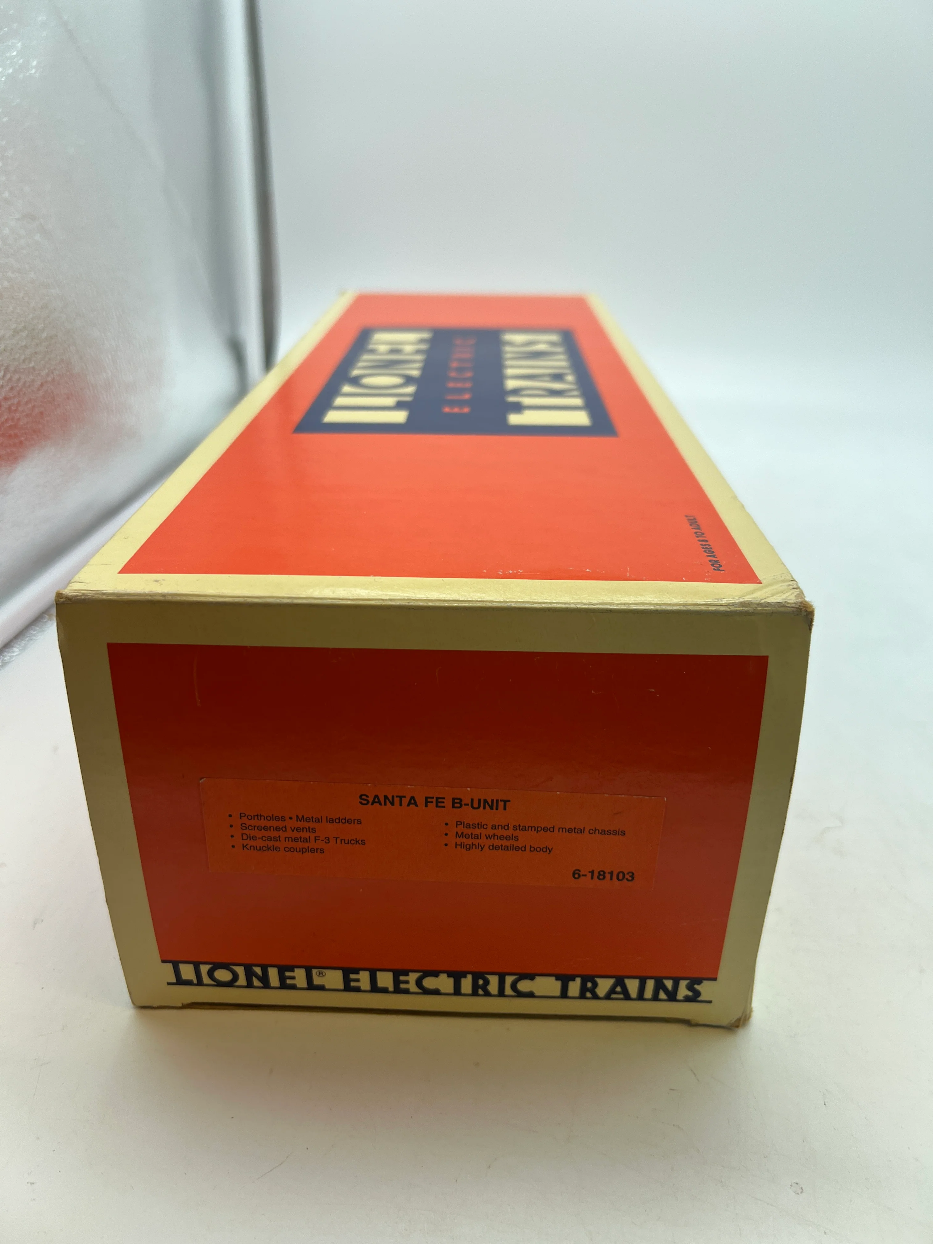 Lionel Santa Fe B-Unit 6-18103 O SCALE Used Excellent - Image 4