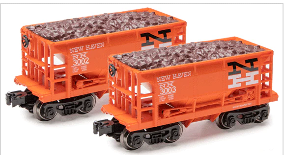 Menards 275-9157 New Haven Ore Cars 2 Pack O SCALE NEW