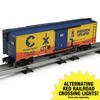 Menards 275-9442 Chessie Boxcar with Lights operation lifesaver O SCALE NEW