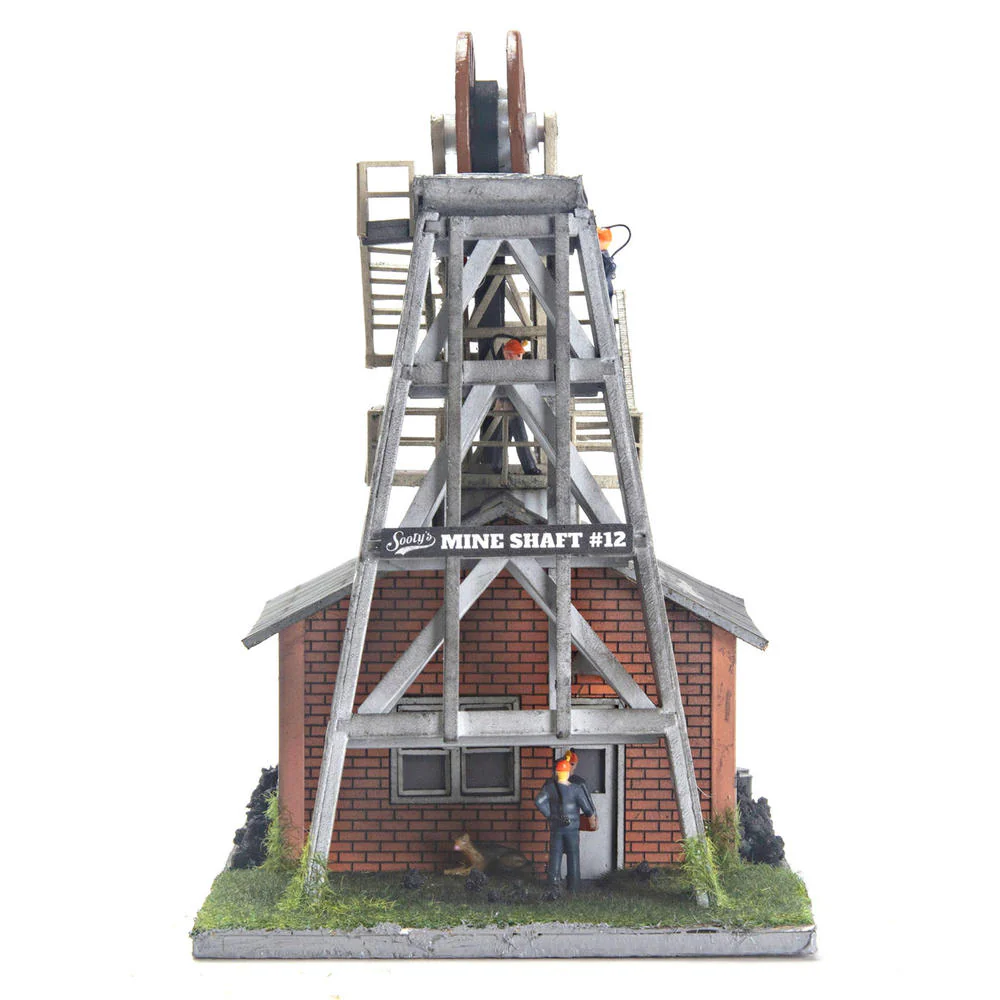 Menards 2759406 Sooty's Mine Shaft #12 Building HO Scale NEW - Image 4