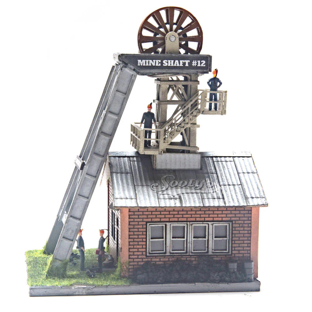 Menards 2759406 Sooty's Mine Shaft #12 Building HO Scale NEW - Image 5