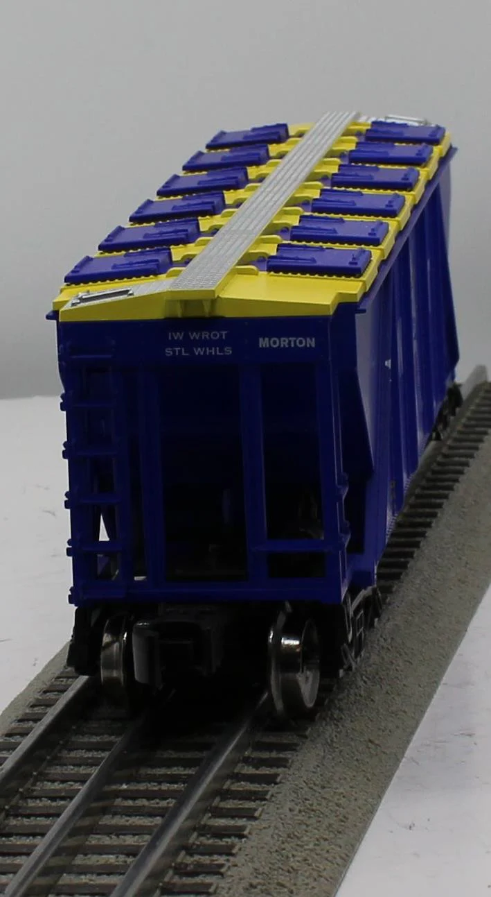 Menards 279-3871 MORTON SALT Covered Hopper Car O Scale Like New - Image 2