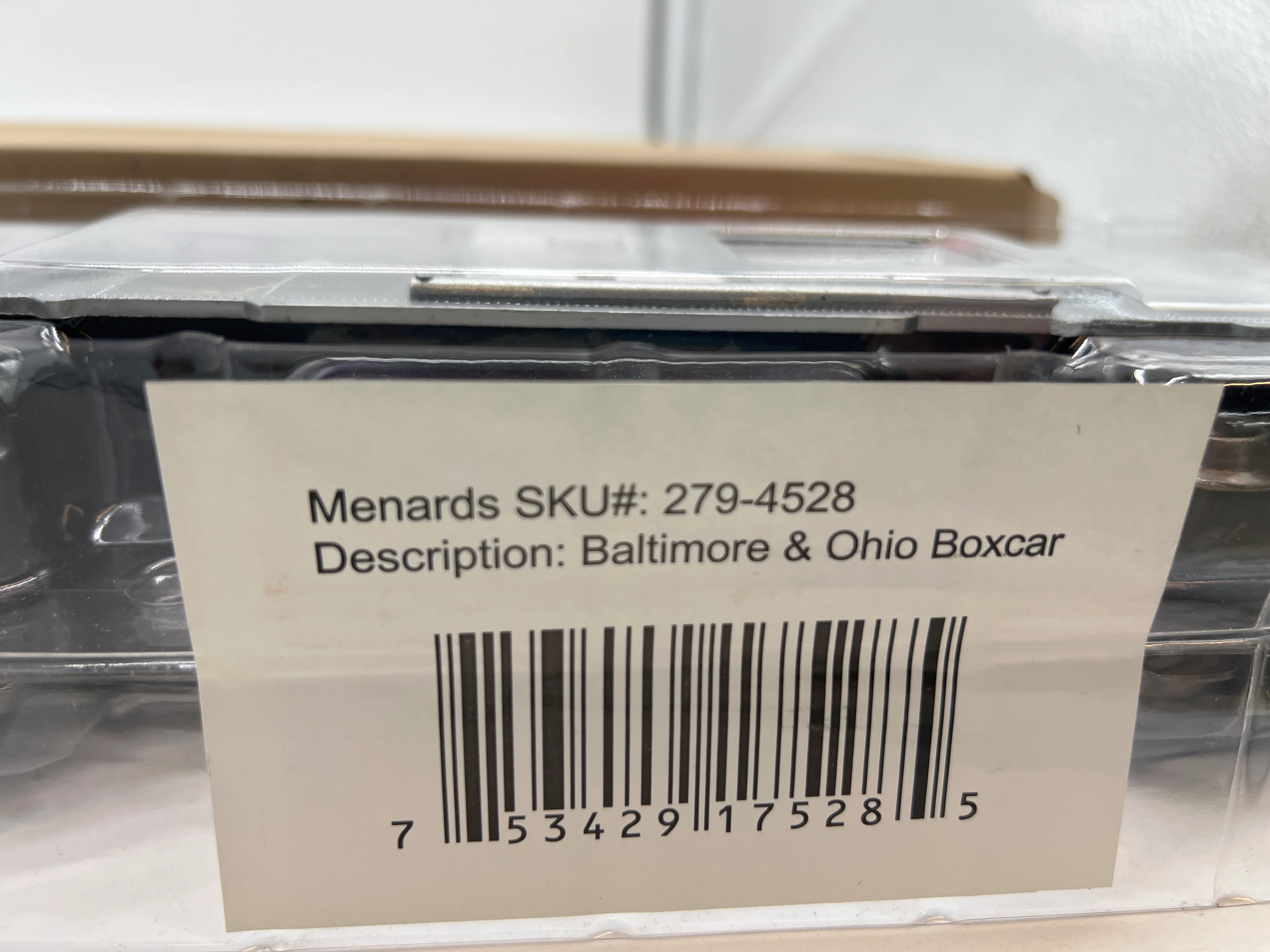 Menards 279-4528 Baltimore & Ohio B&O Boxcar O SCALE NEW limited edition - Image 3