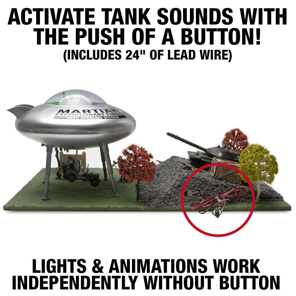 Menards 279-8287 War of the Worlds Animated UFO Scene O Scale Limited - Image 4
