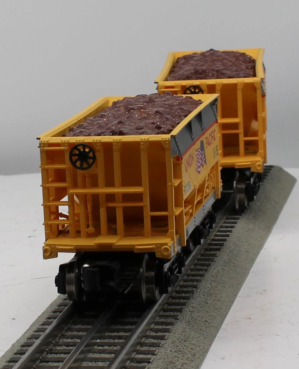 Menards 279-8553 UP Union Pacific Ore Cars 2-Pack O SCALE Like New - Image 6