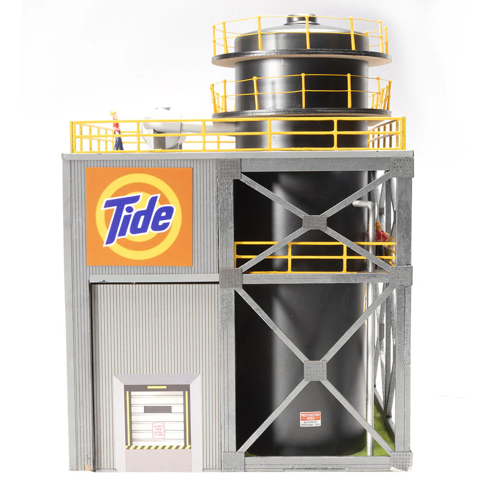 Menards 2795518 Tide Soap Factory Building O Scale limited NEW - Image 2