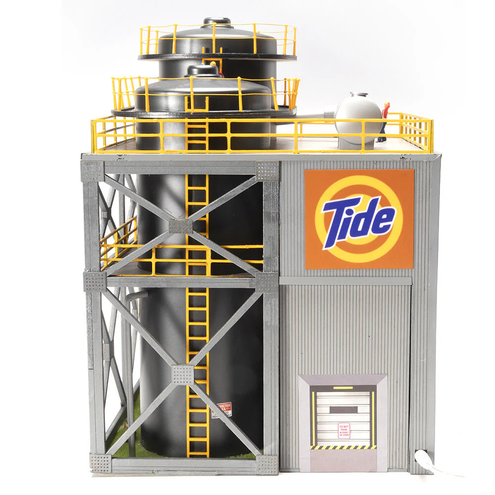 Menards 2795518 Tide Soap Factory Building O Scale limited NEW - Image 3