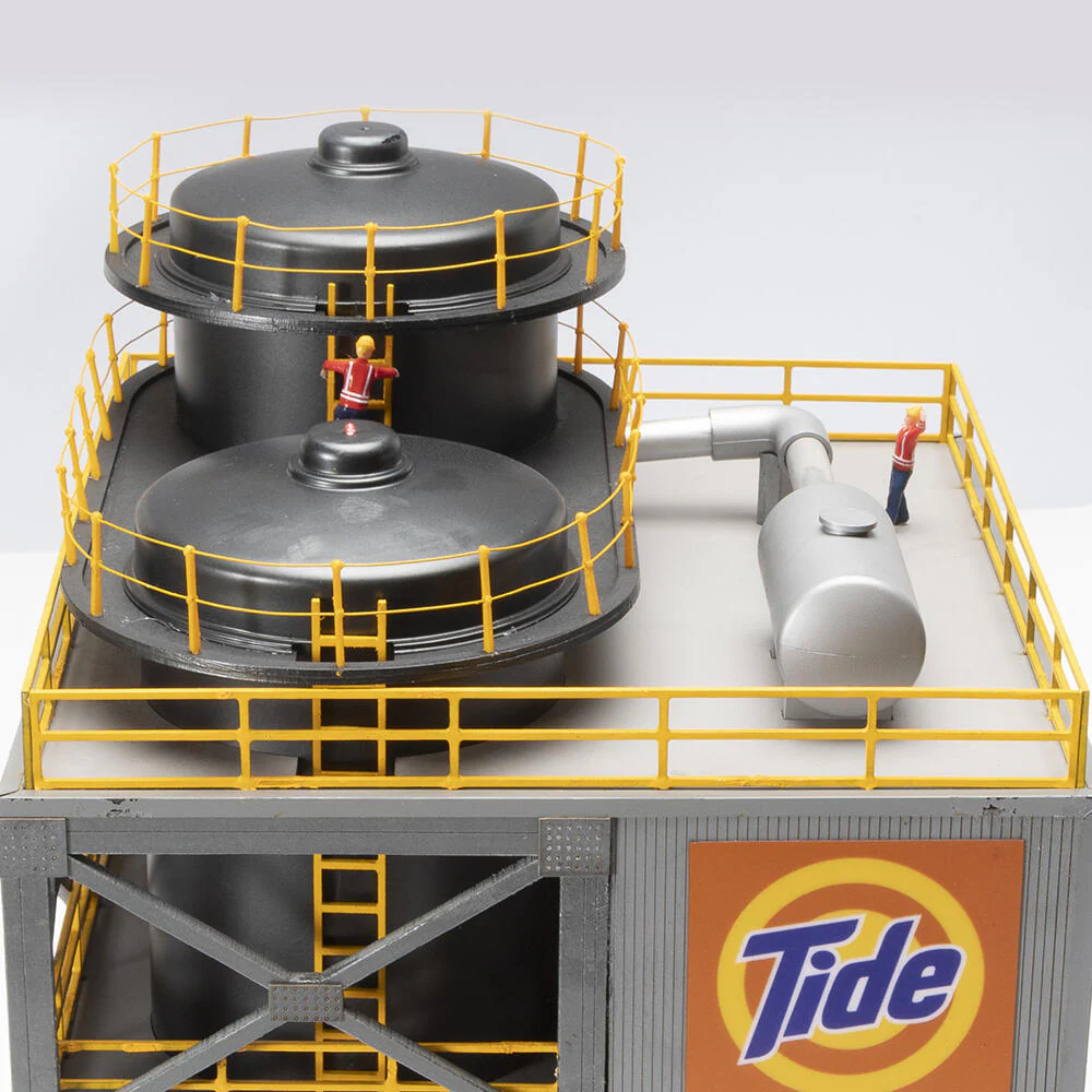 Menards 2795518 Tide Soap Factory Building O Scale limited NEW - Image 8